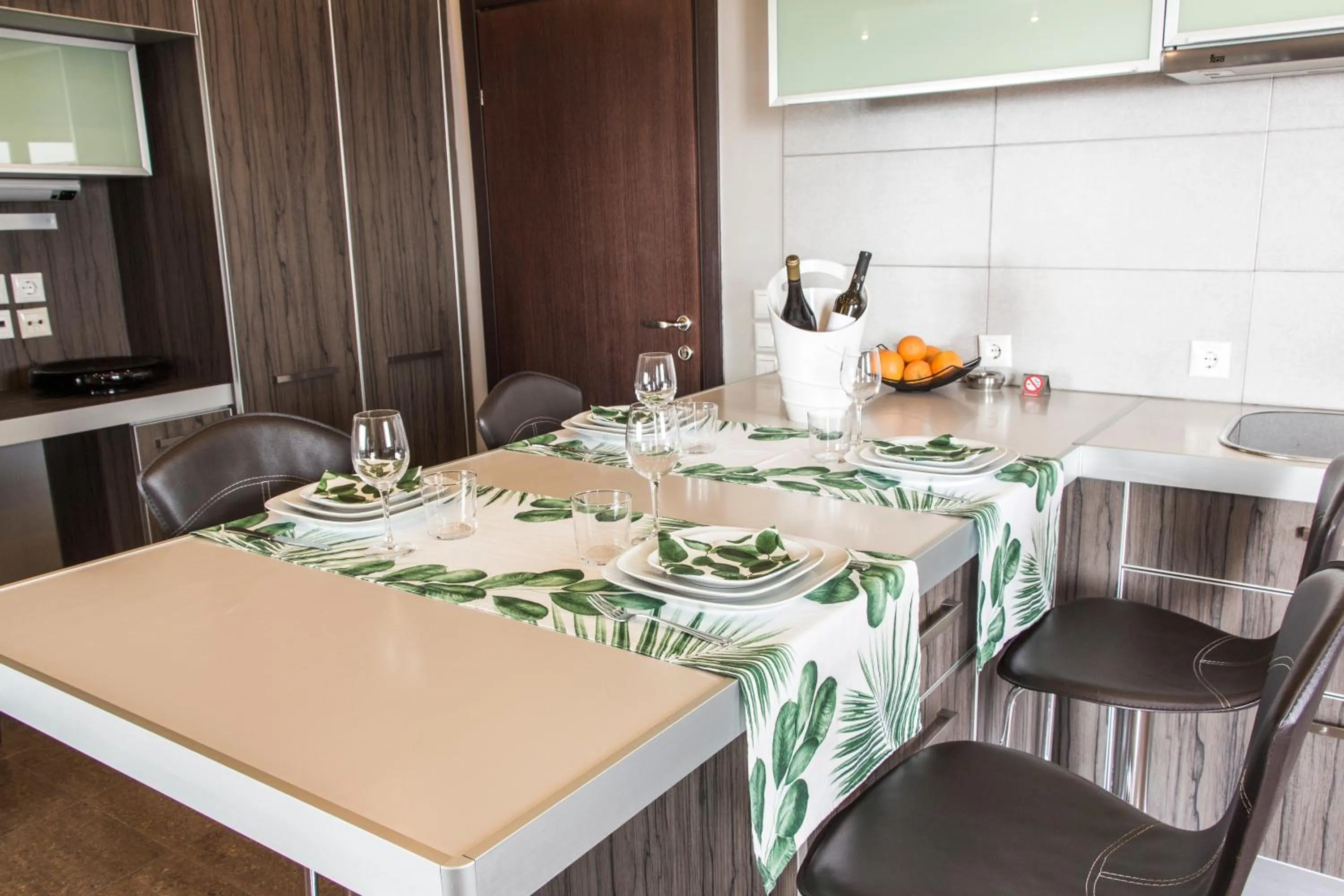 Kitchen or kitchenette in Marini Luxury Apartments and Suites