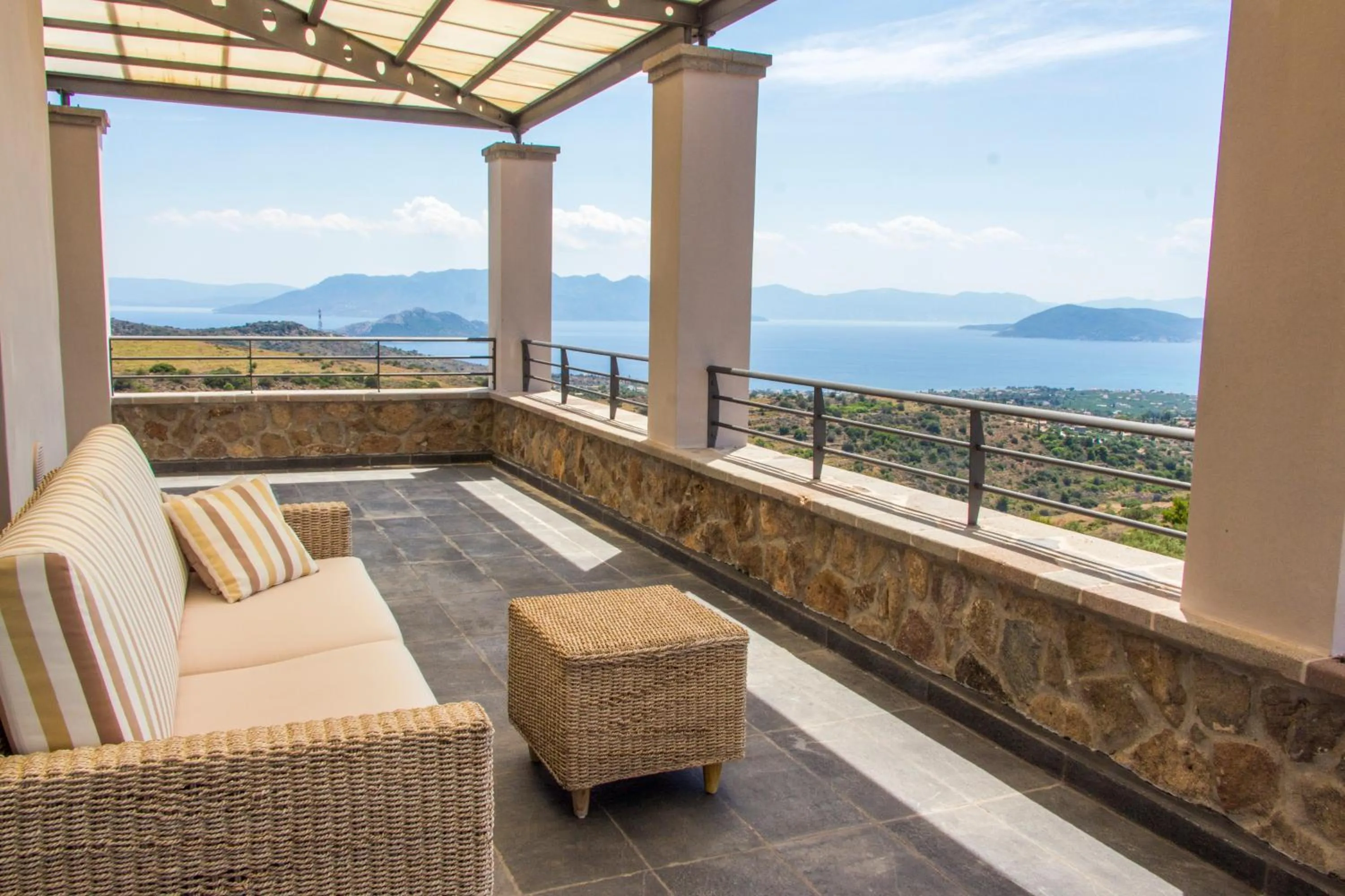 Balcony/Terrace in Marini Luxury Apartments and Suites