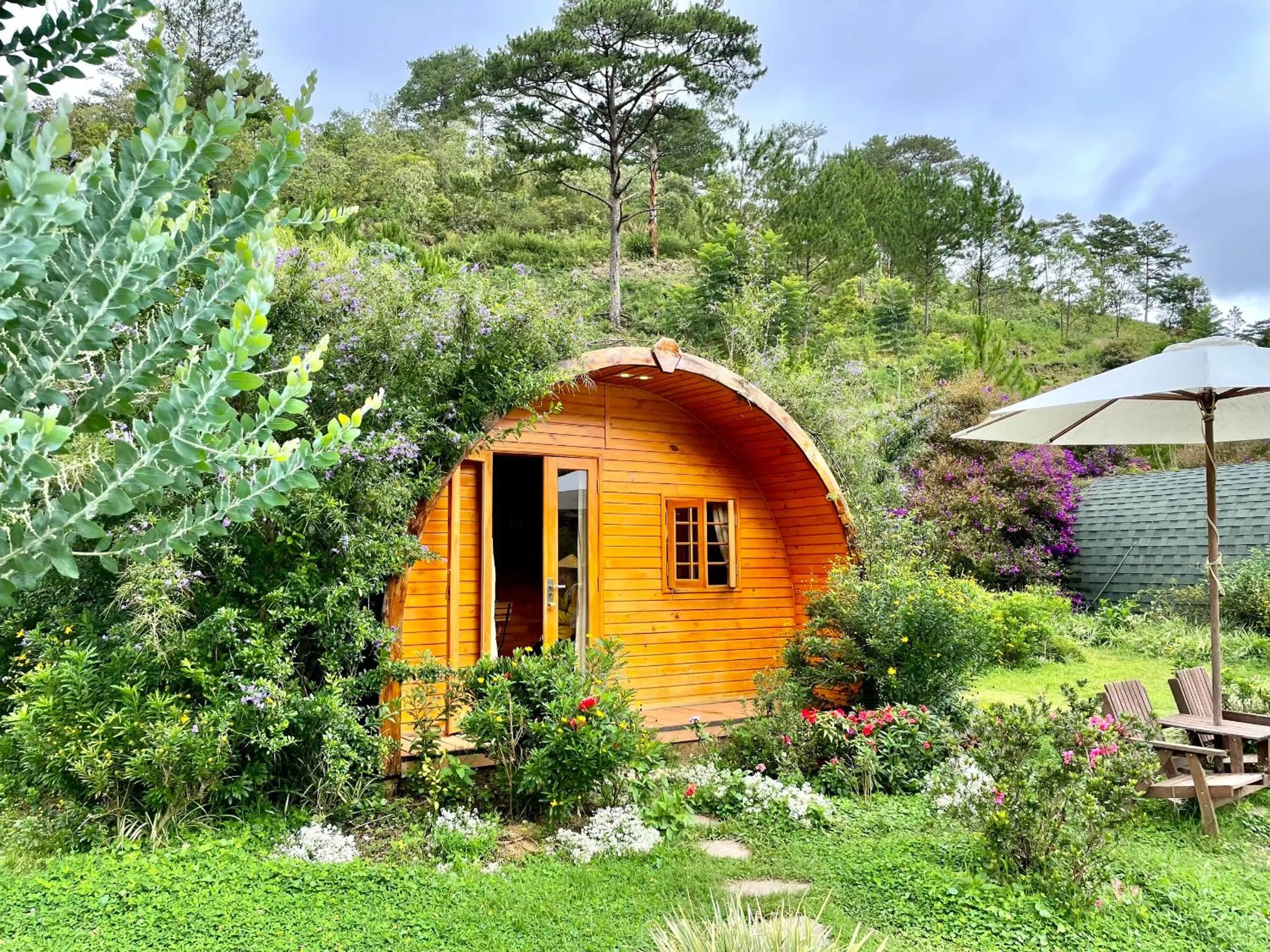 Garden in Lat Valley Retreat Village