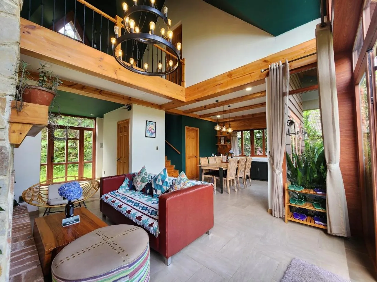 Living room in Lat Valley Retreat Village