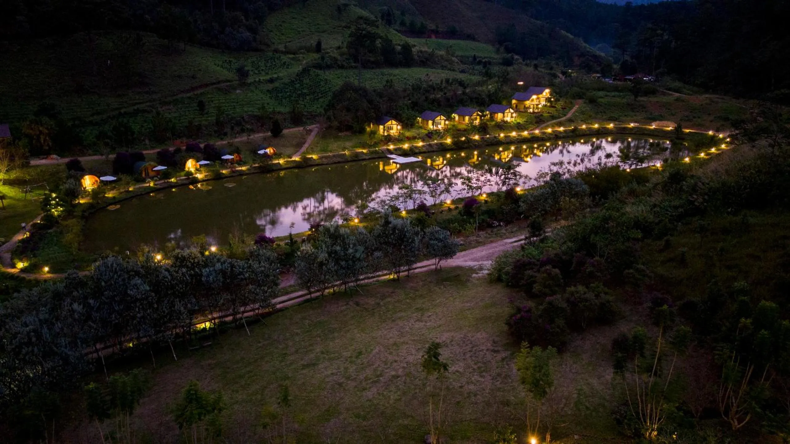 On site in Lat Valley Retreat Village