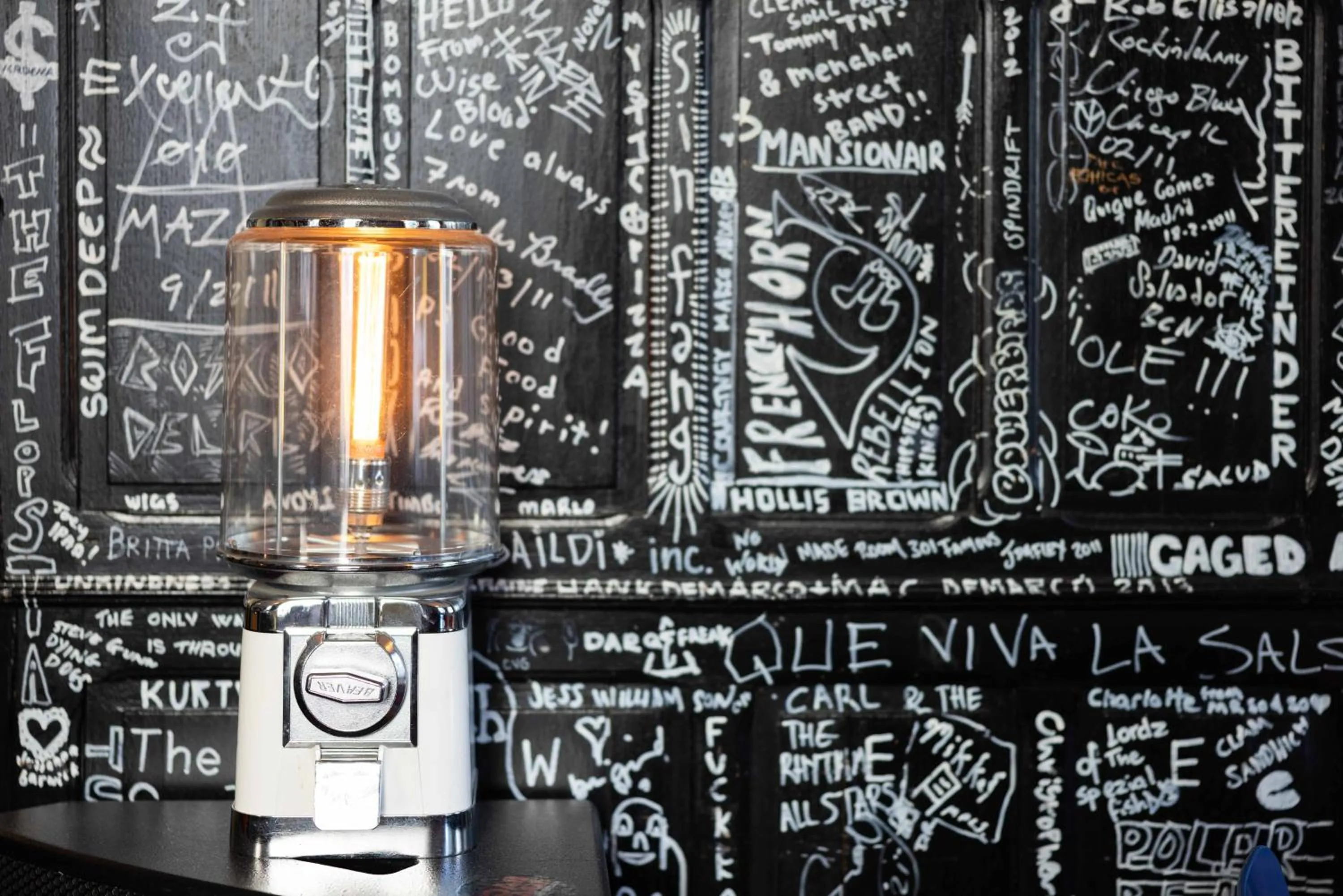 Decorative detail in Backstage Hotel Amsterdam