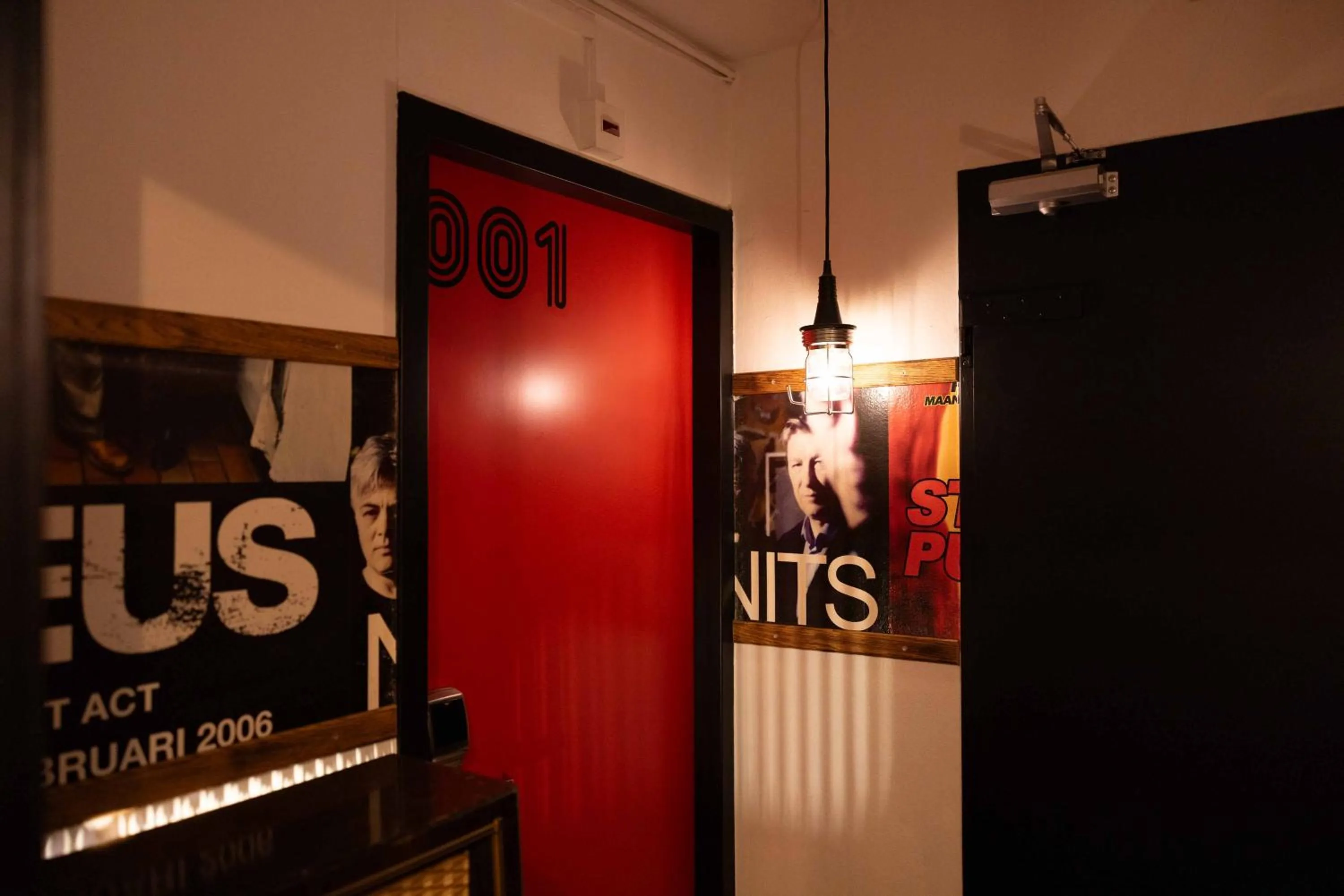 Decorative detail in Backstage Hotel Amsterdam