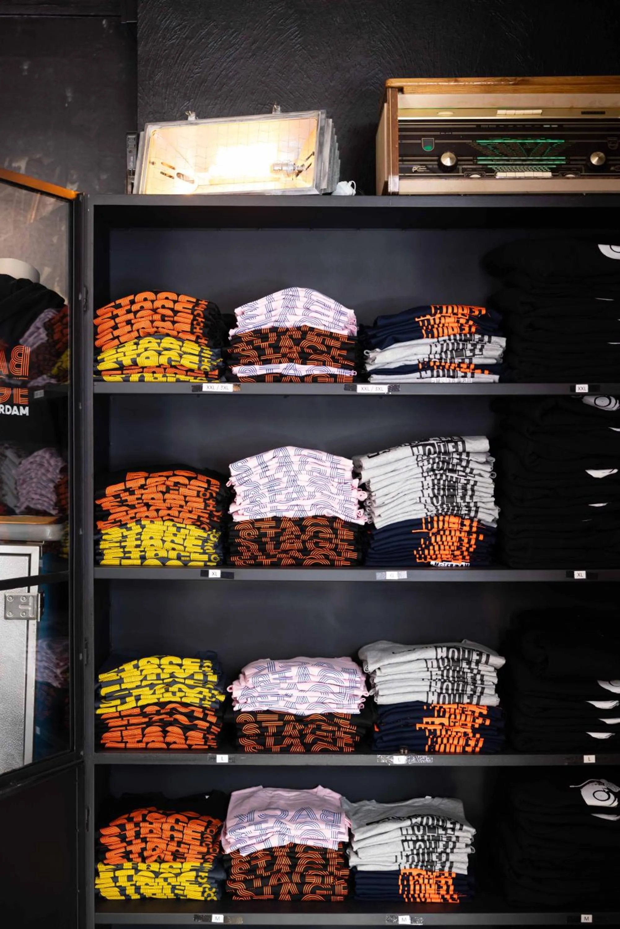 Decorative detail in Backstage Hotel Amsterdam