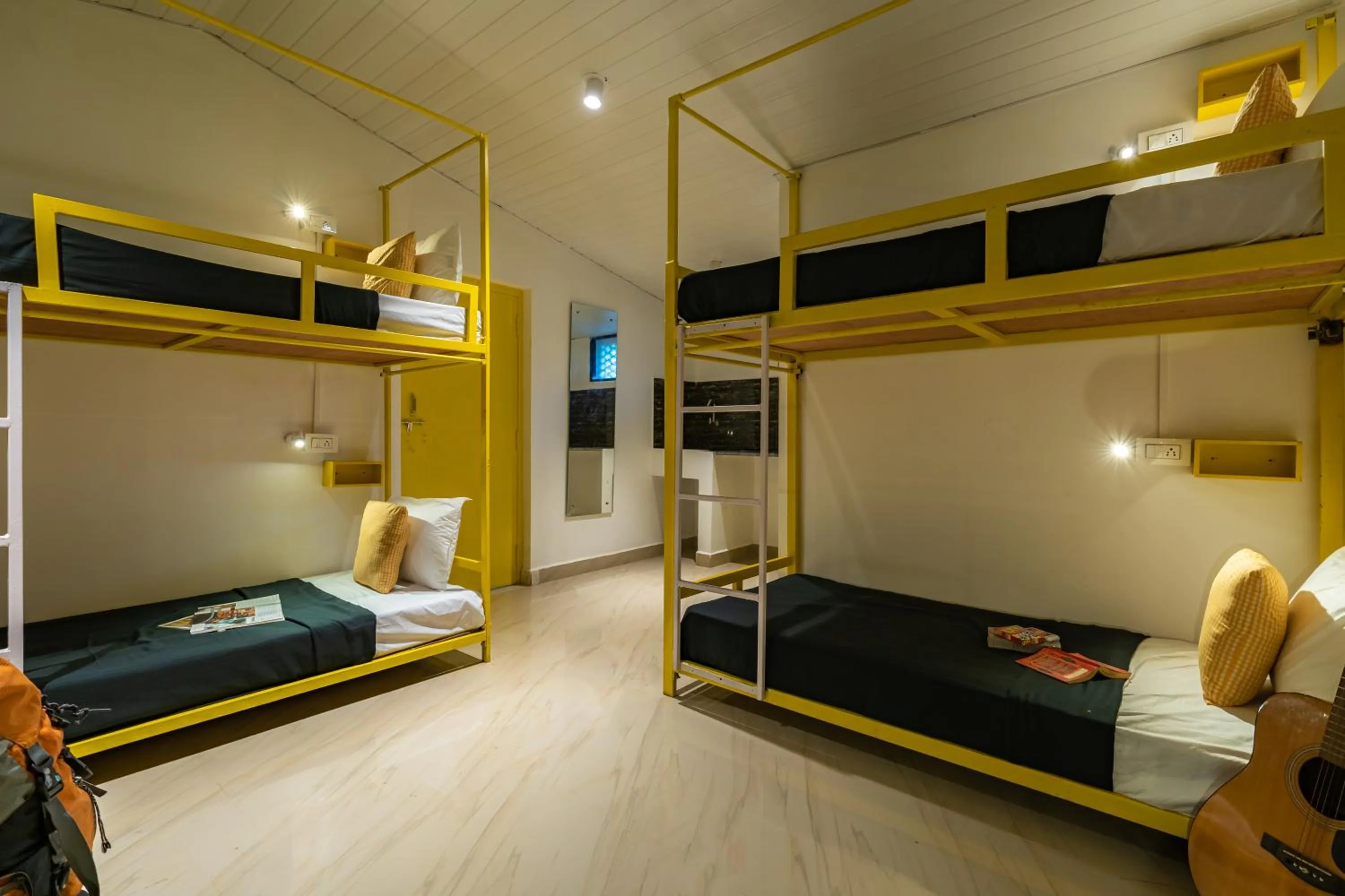 Bed in Whoopers Party Hostel, Palolem