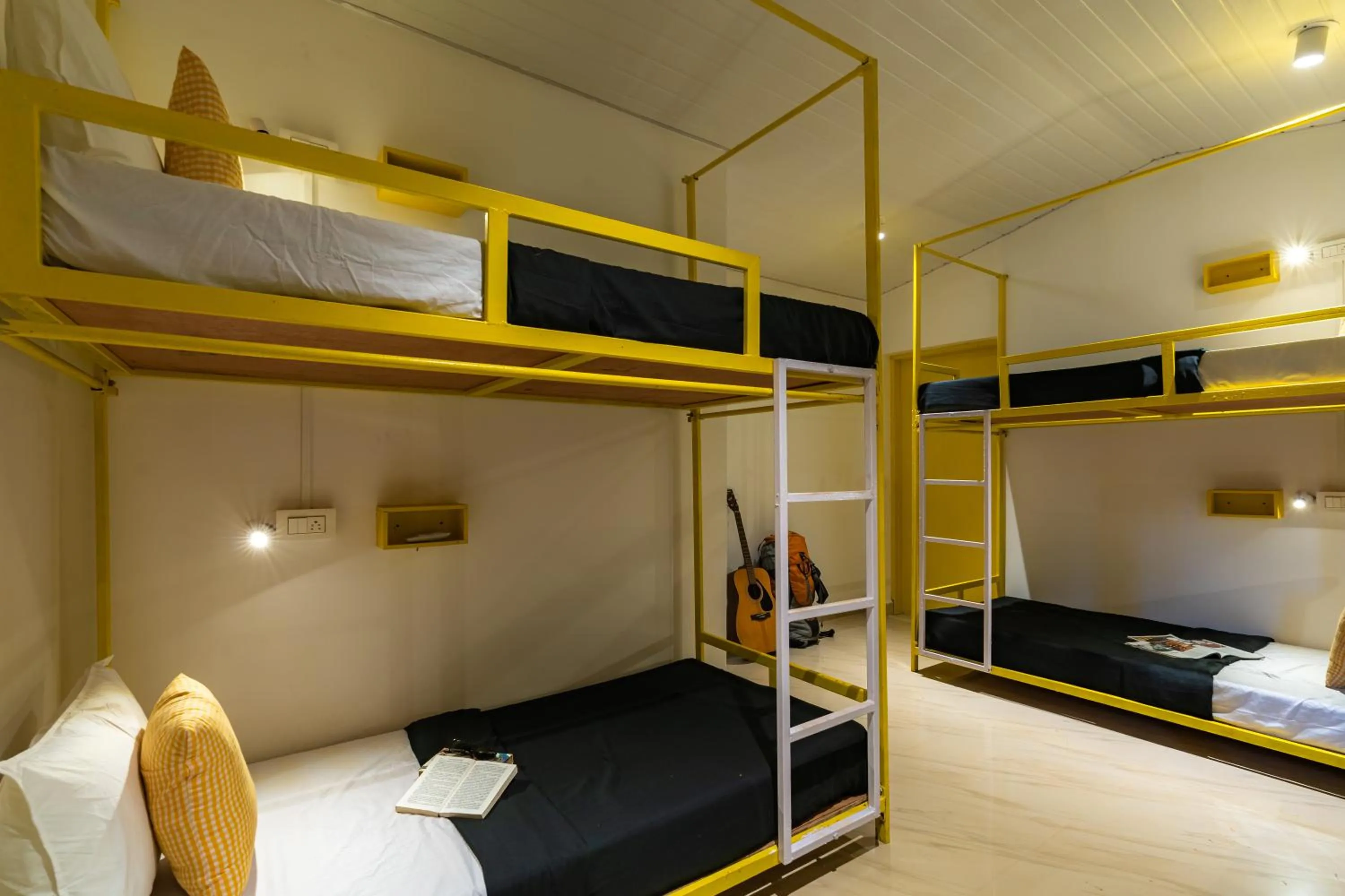 Bed in Whoopers Party Hostel, Palolem