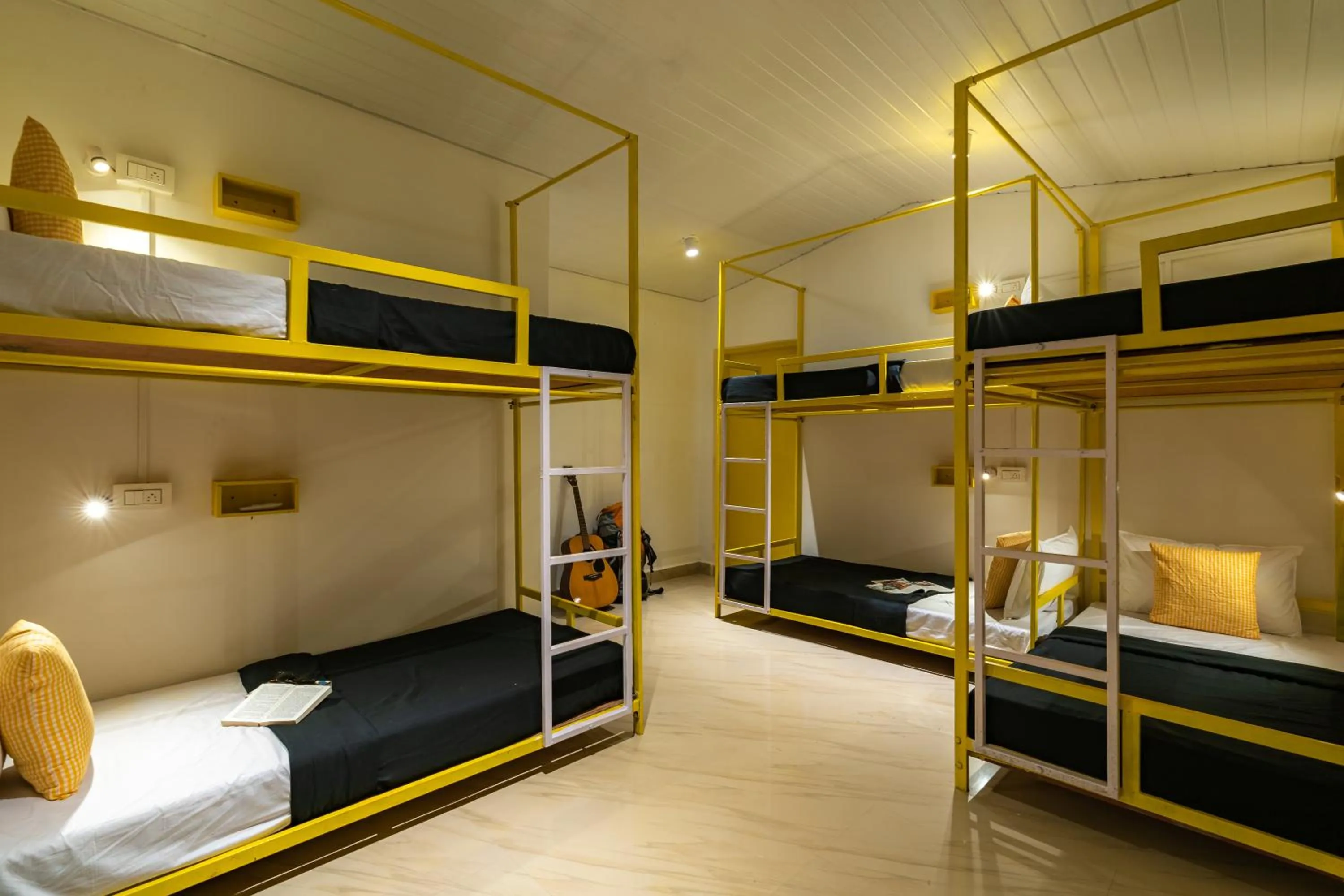 Bed in Whoopers Party Hostel, Palolem