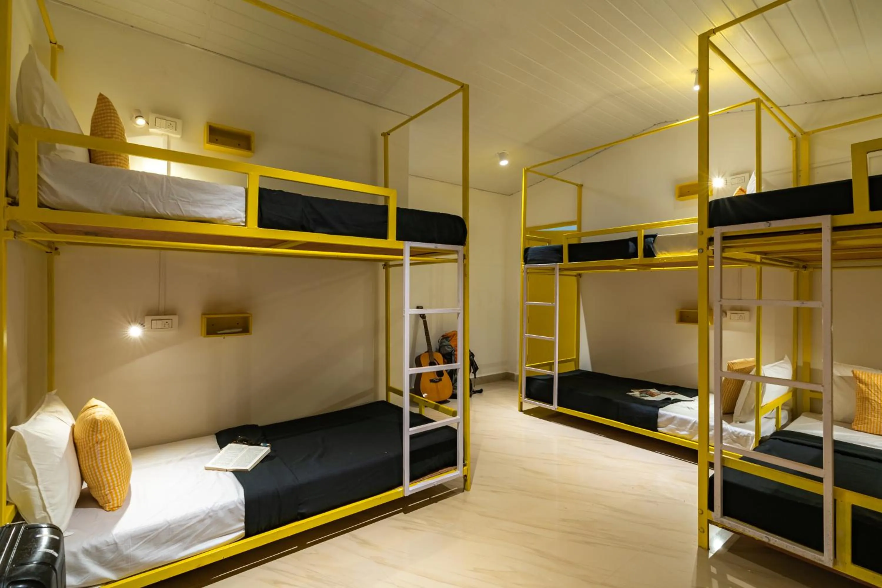 Bed in Whoopers Party Hostel, Palolem