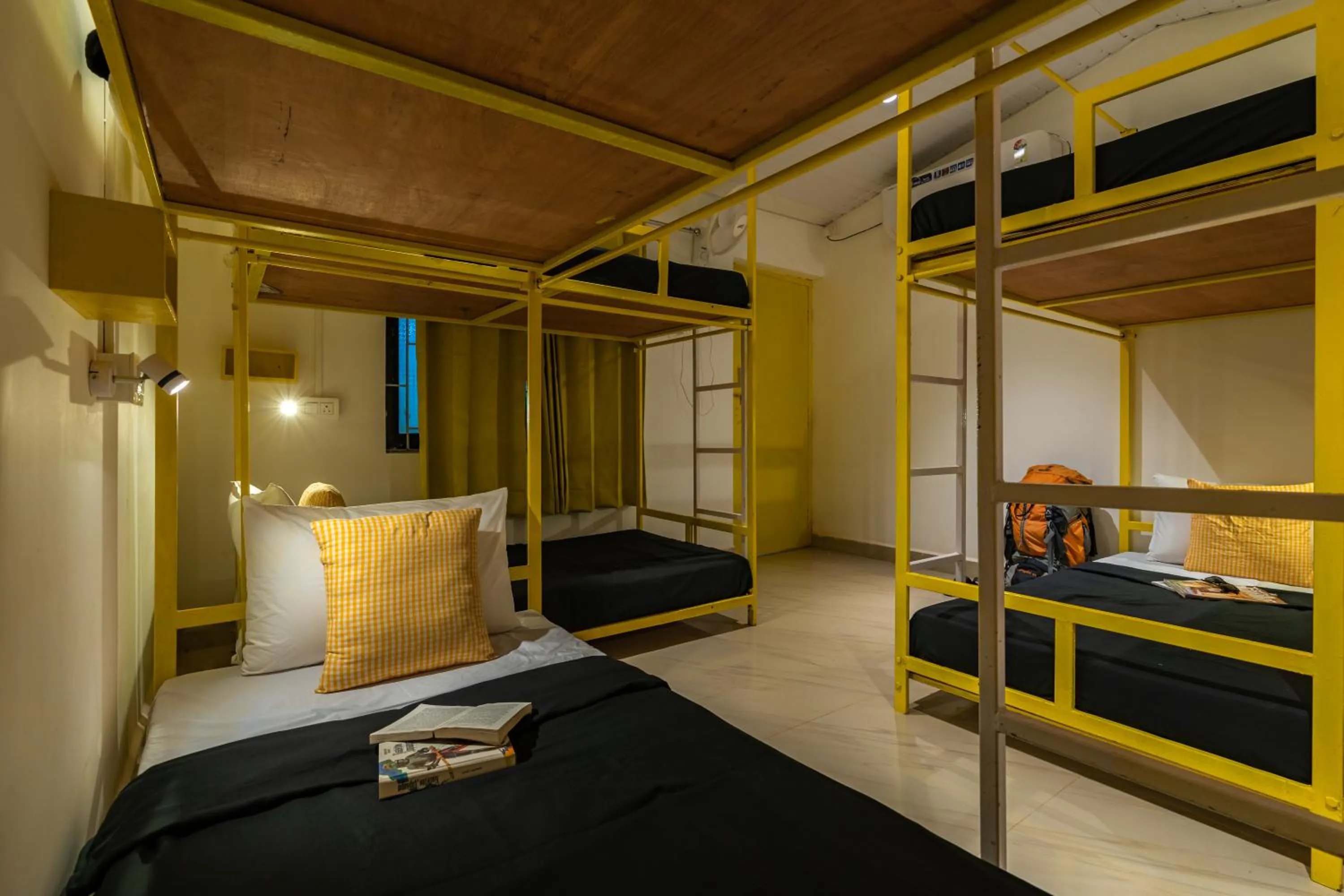 Bed in Whoopers Party Hostel, Palolem