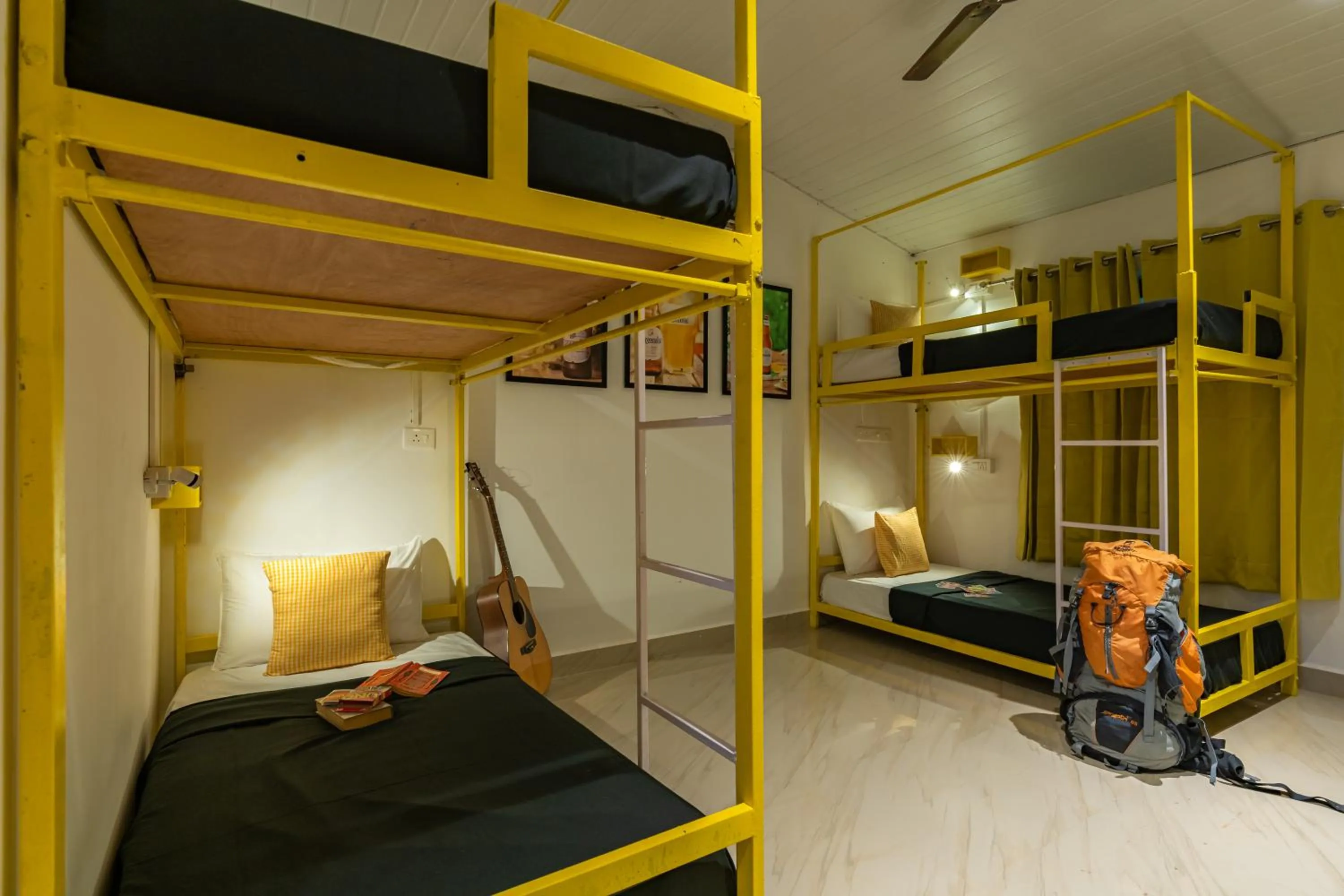 Bed in Whoopers Party Hostel, Palolem