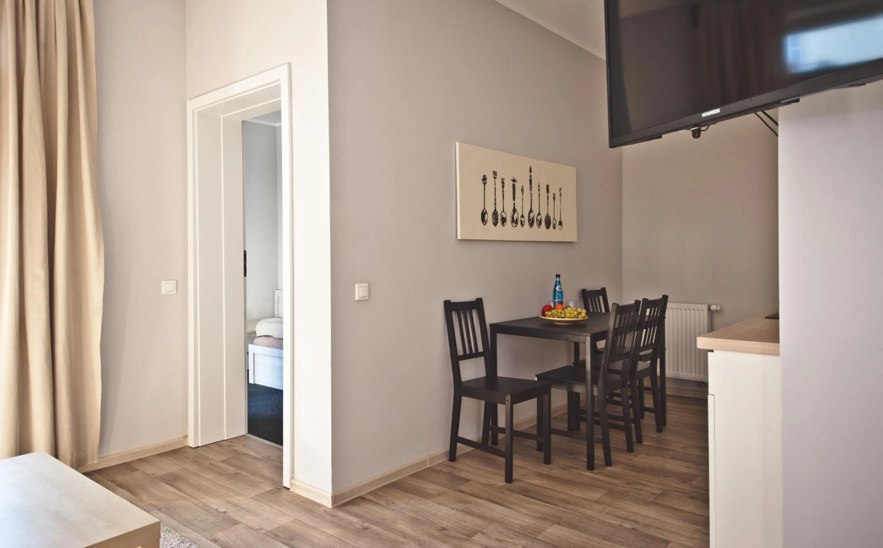 Kitchen or kitchenette in Apartamenty Leszno