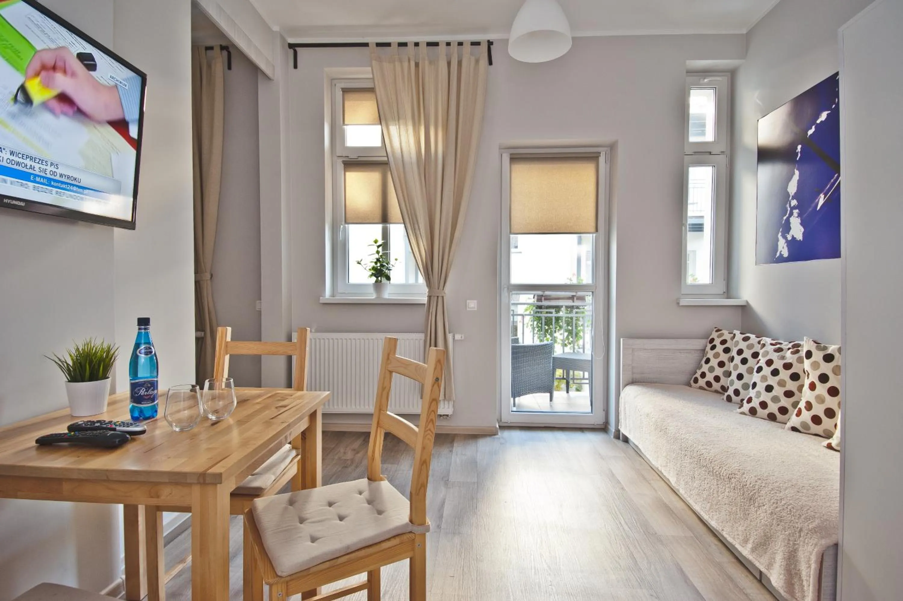 Seating area in Apartamenty Leszno