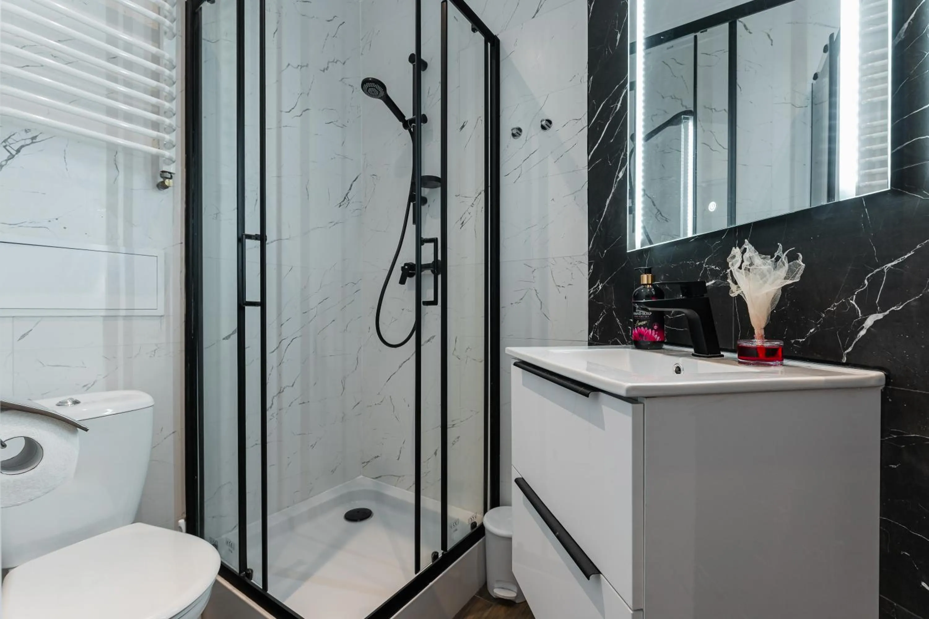 Shower in 70s Hostel