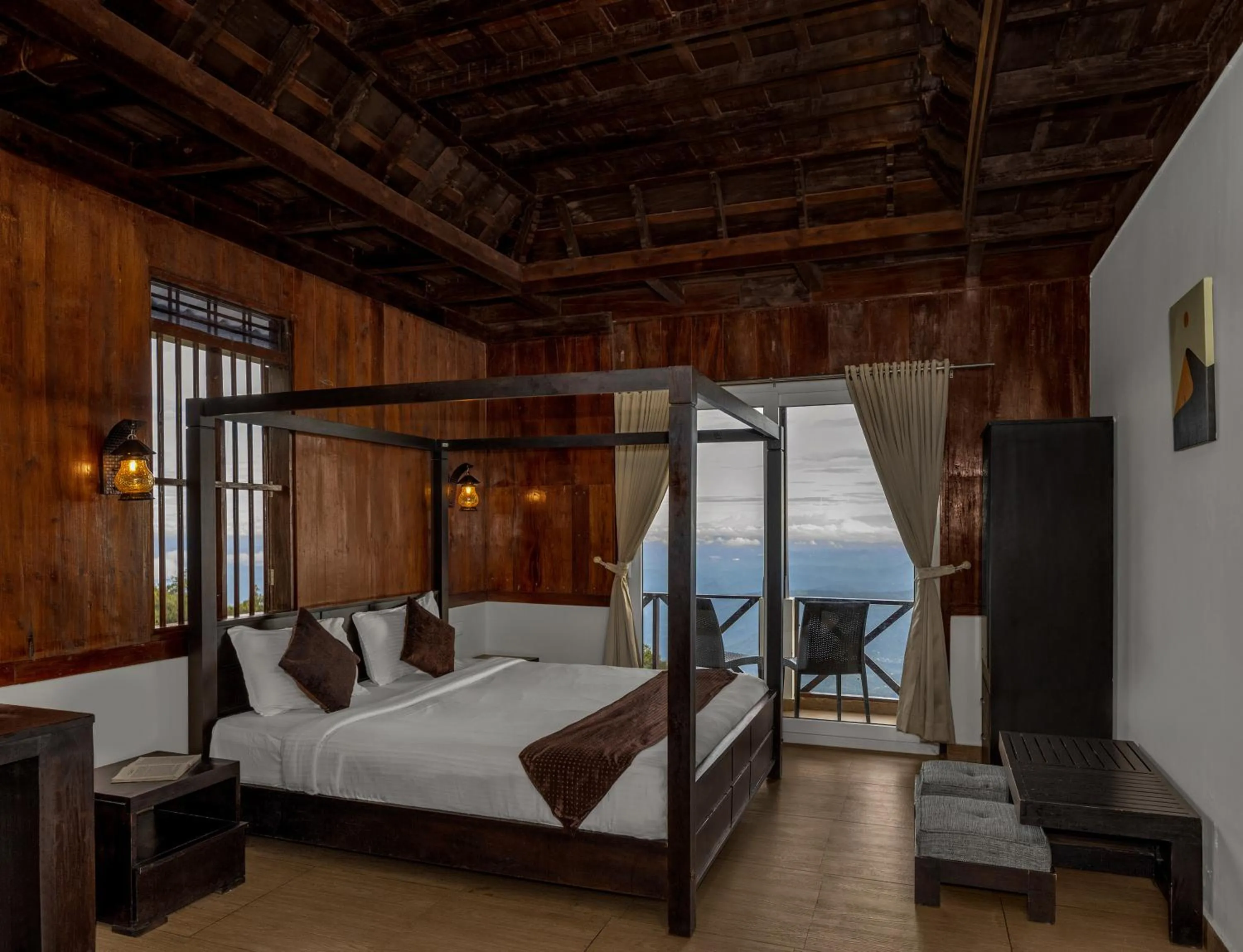 Bed in Forest County