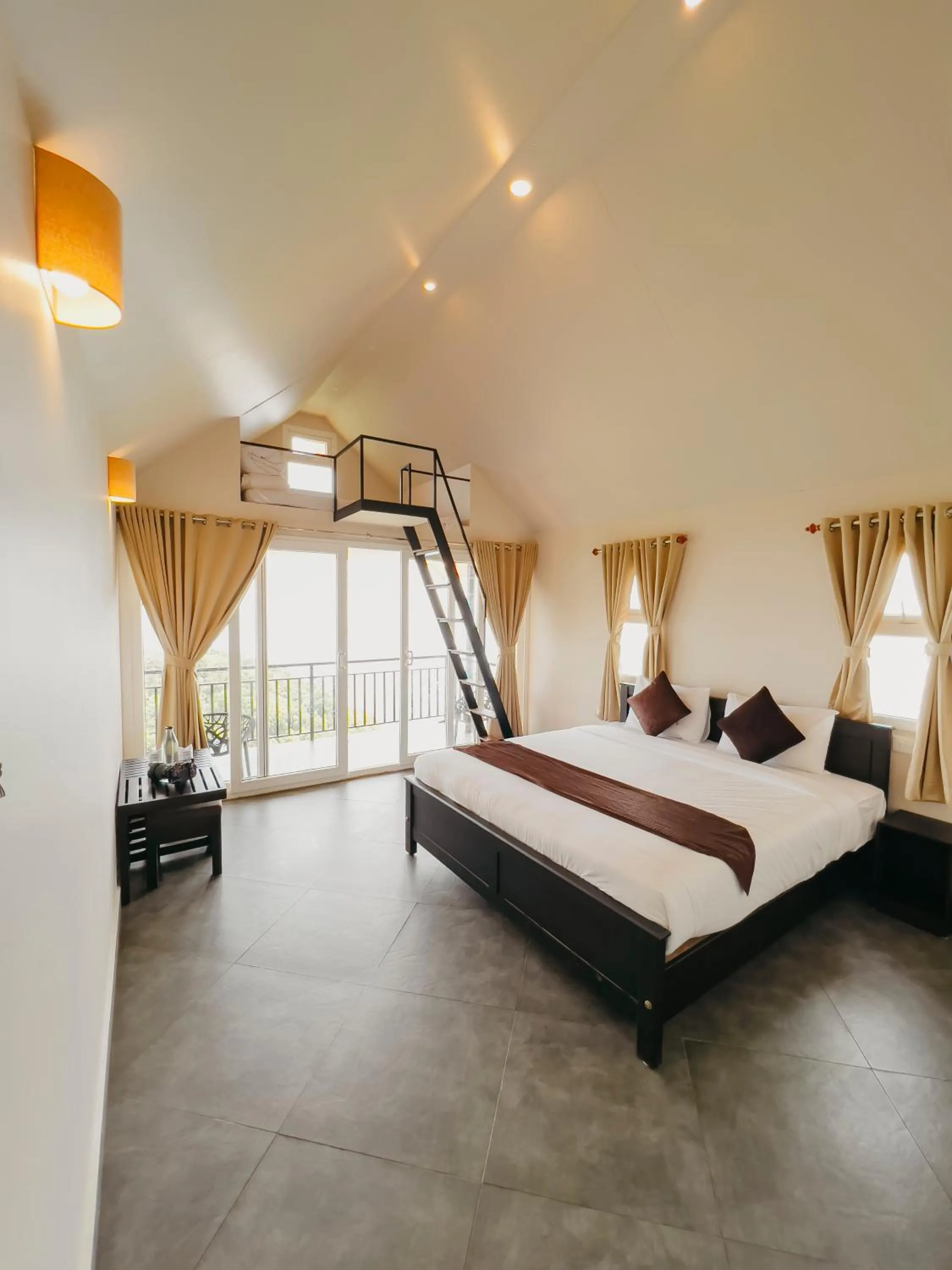 Bed in Forest County