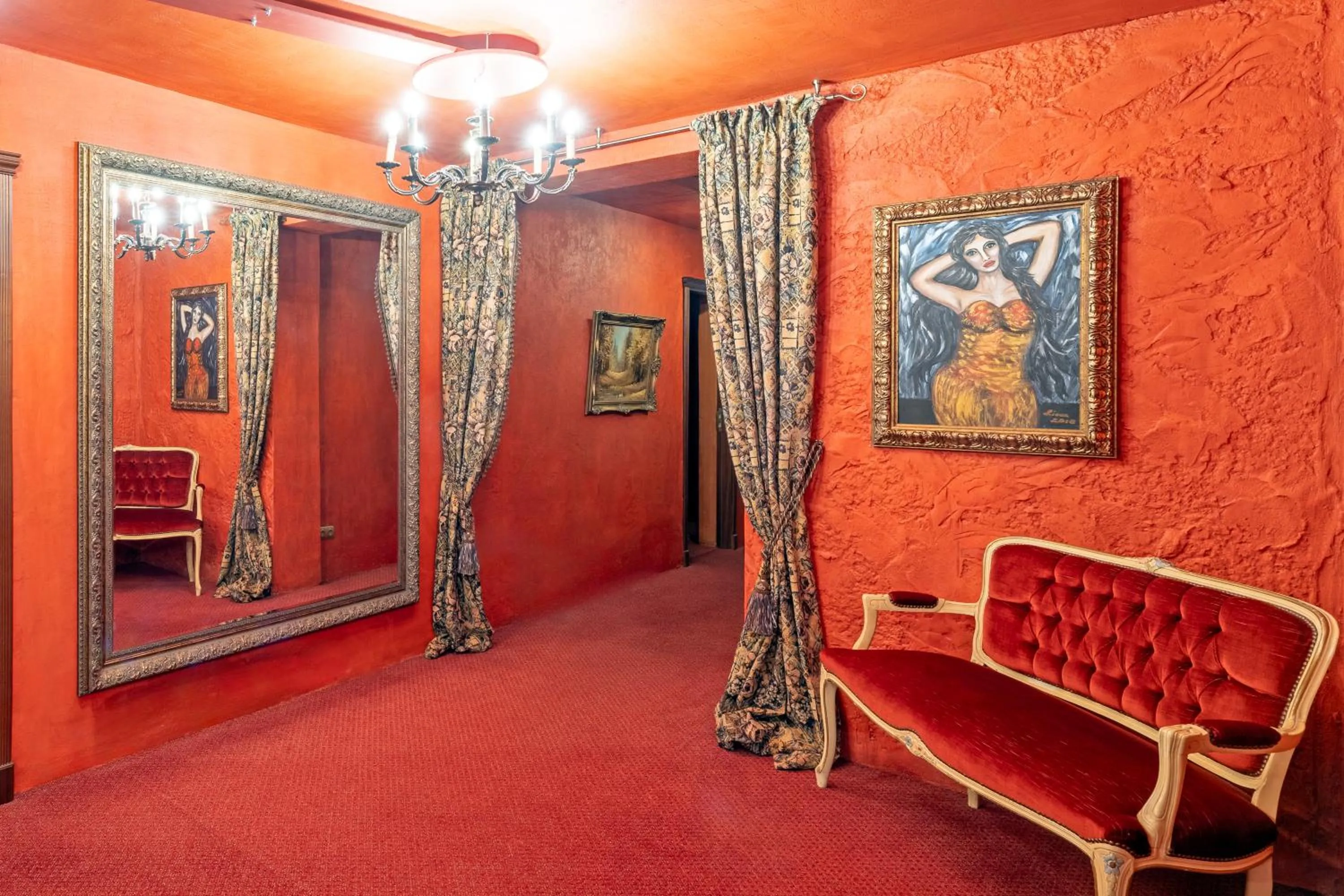 Seating area in Nemuno Slėnis