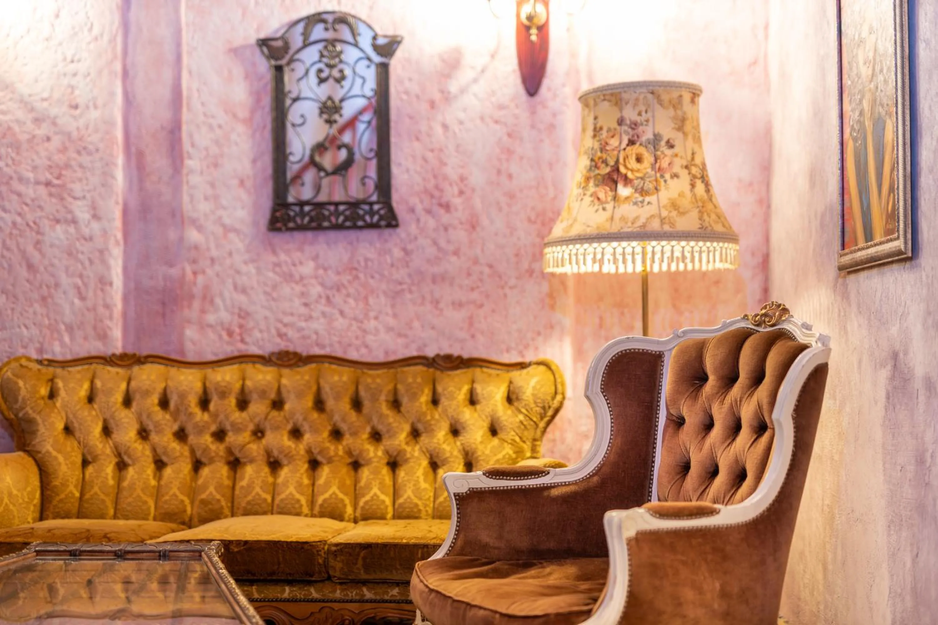 Seating area in Nemuno Slėnis