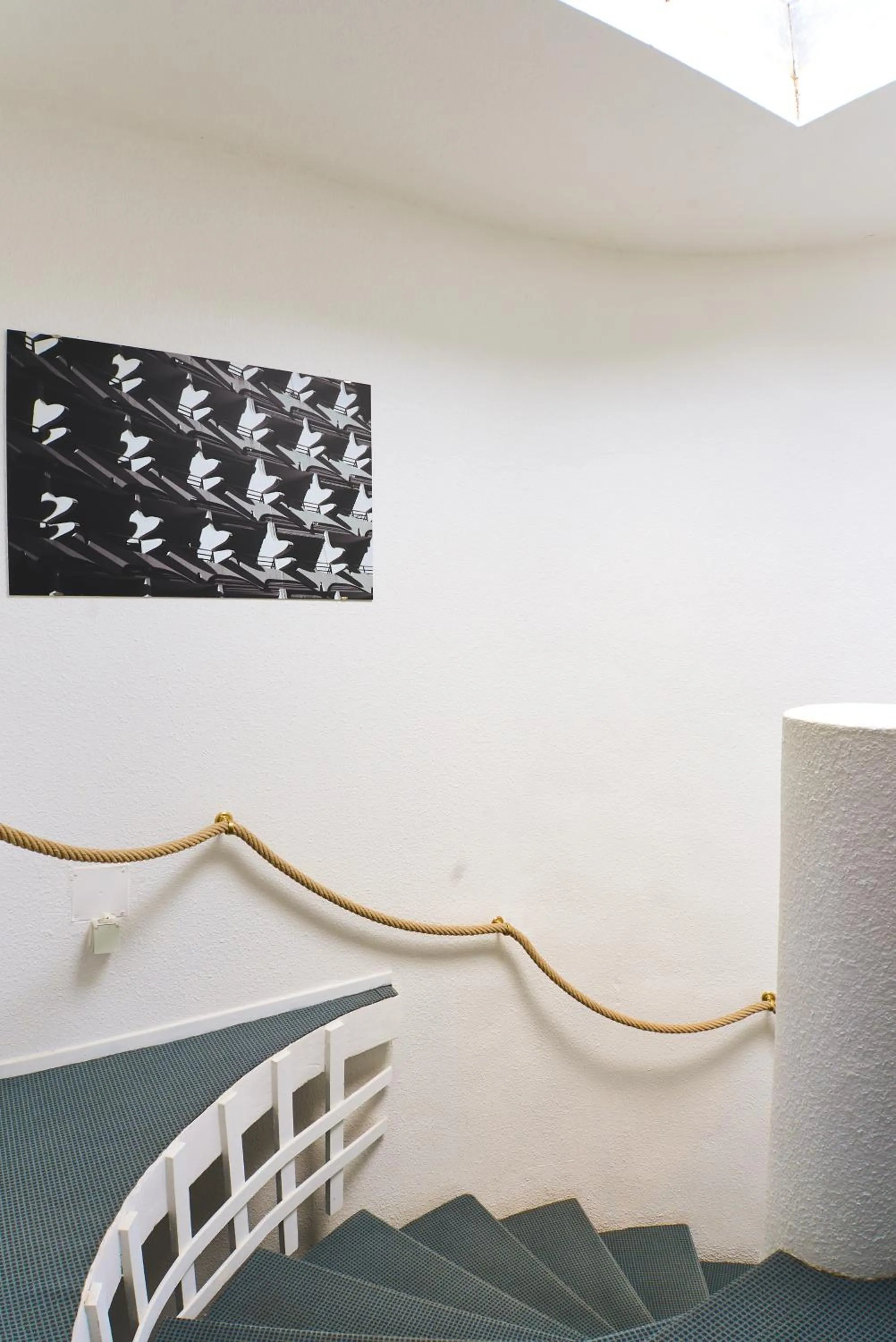 Decorative detail in Hôtel Les Rives Bleues