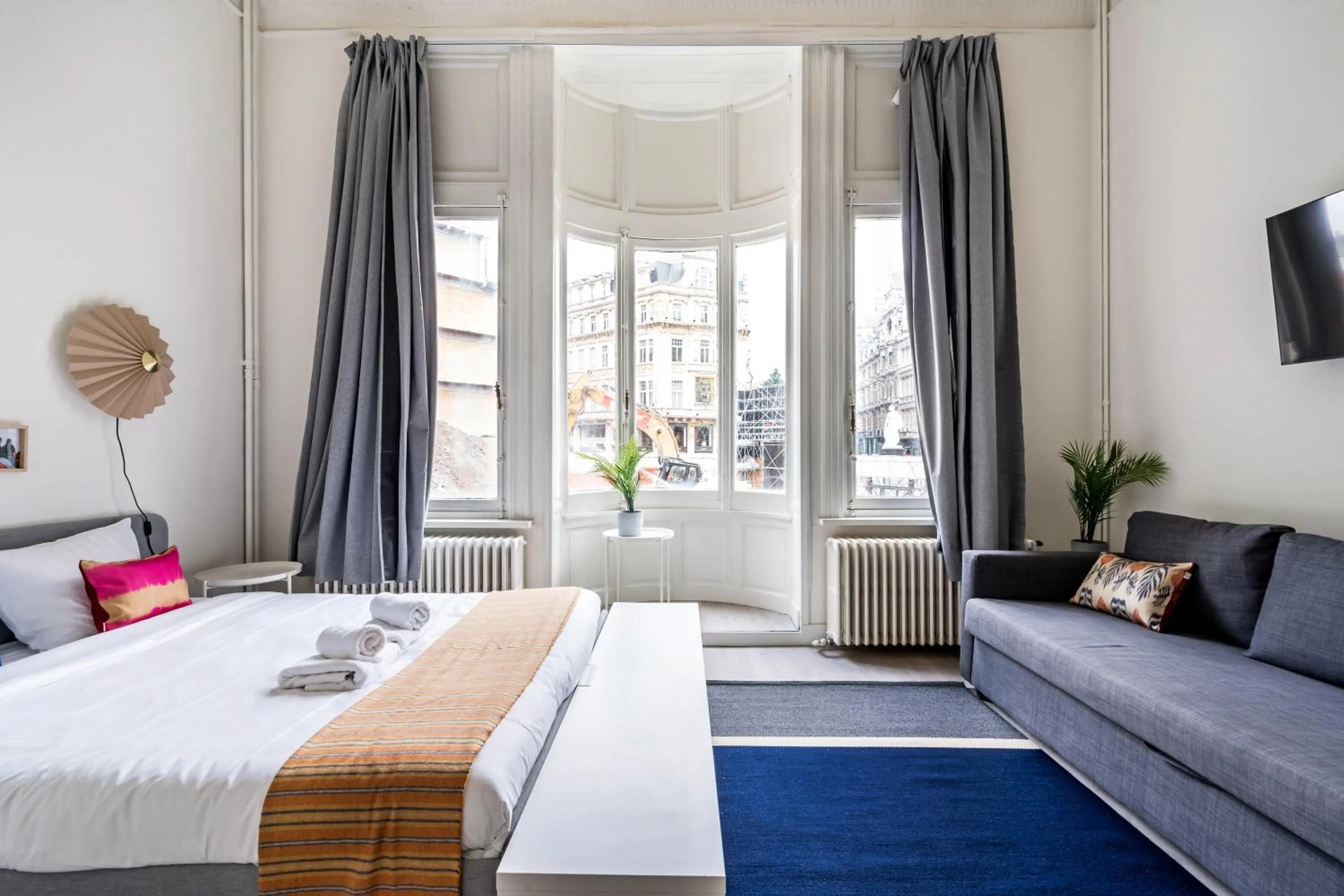 Bed in Smartflats - the City Antwerp
