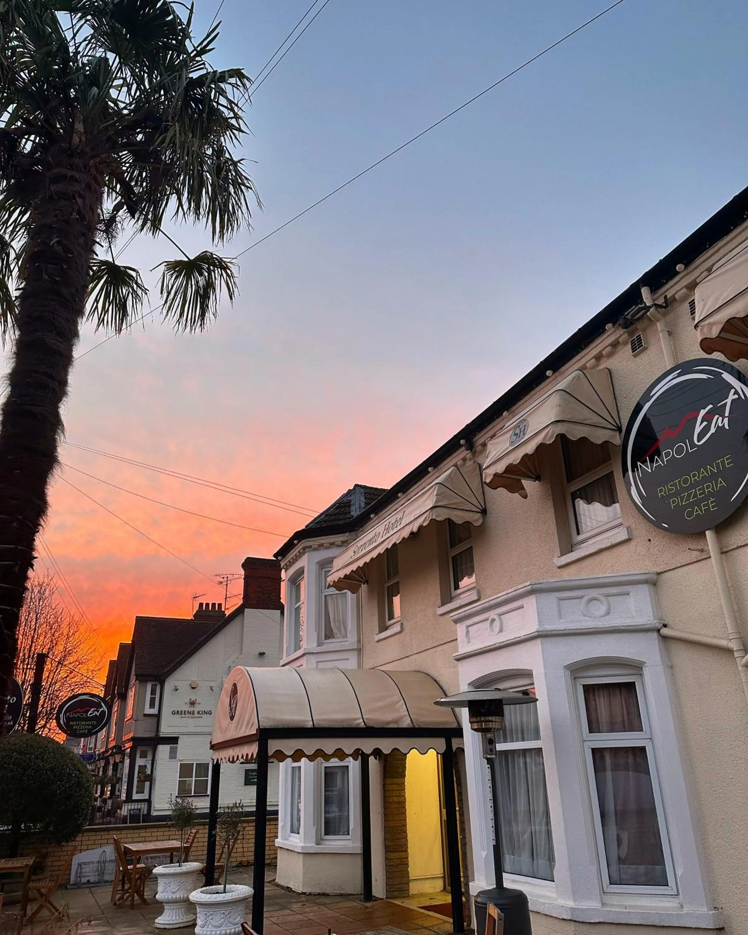 Property building in Sorrento Hotel & Restaurant