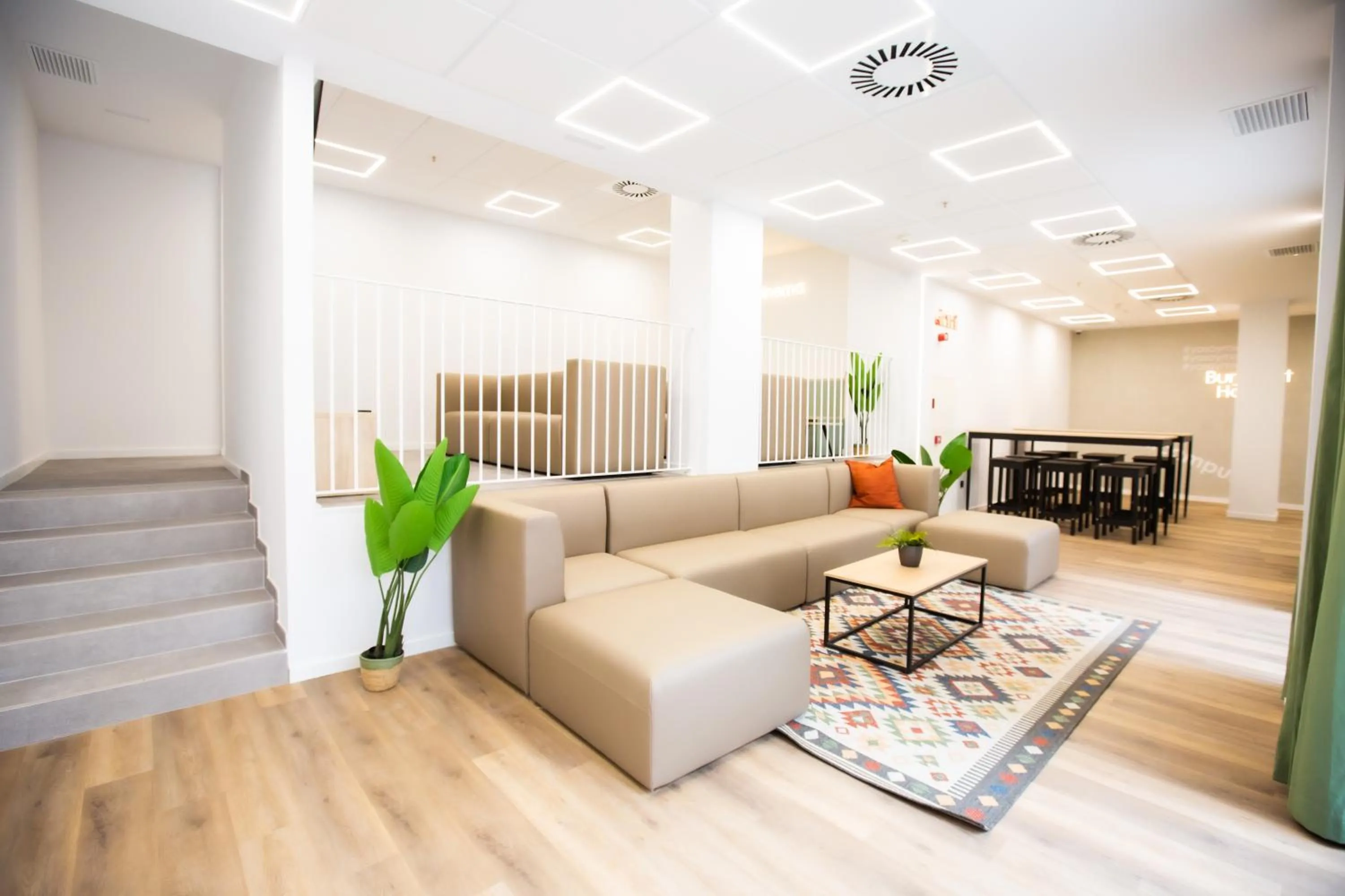 Living room in Micampus Burjassot Parque Student Residence