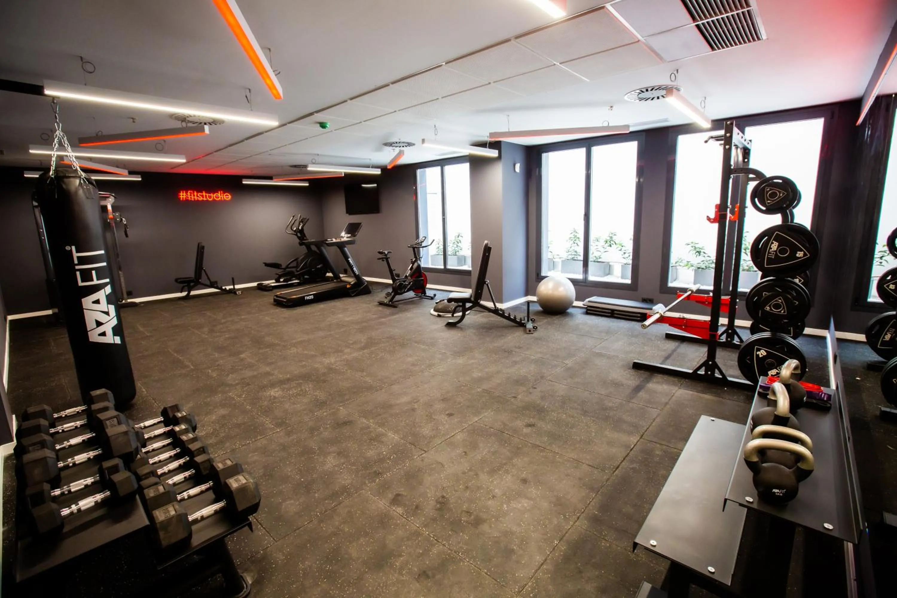 Fitness centre/facilities in Micampus Burjassot Parque Student Residence