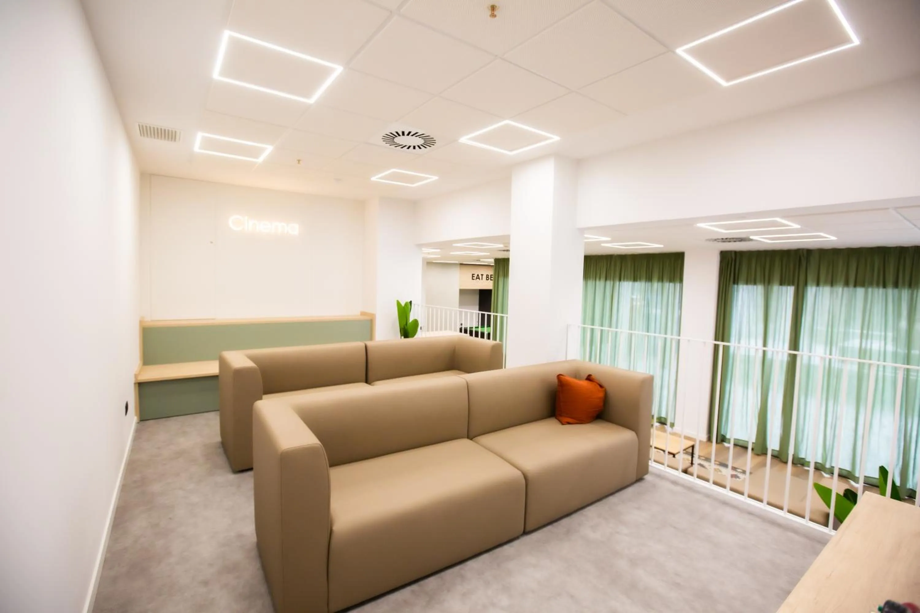 Living room in Micampus Burjassot Parque Student Residence