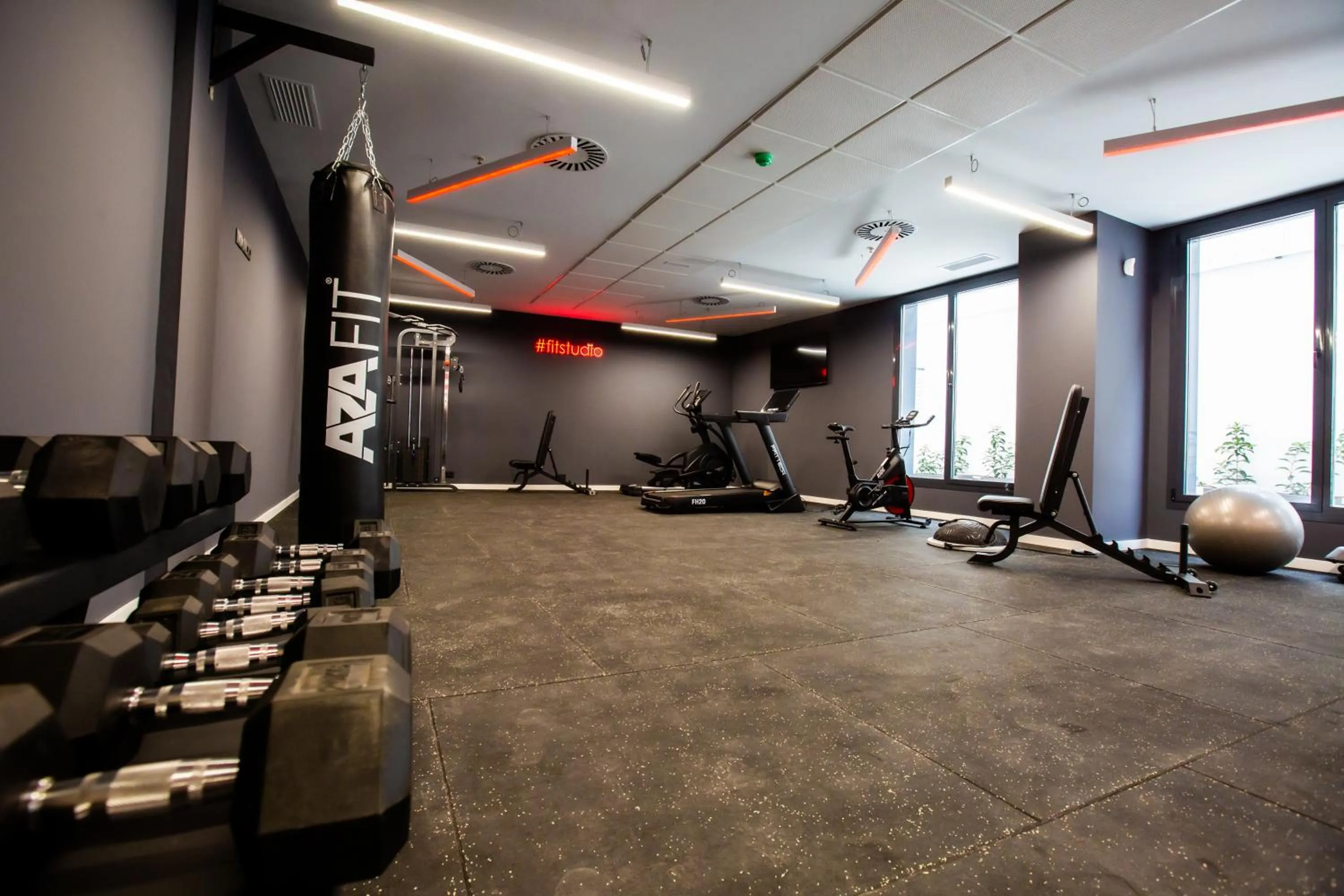 Fitness centre/facilities in Micampus Burjassot Parque Student Residence