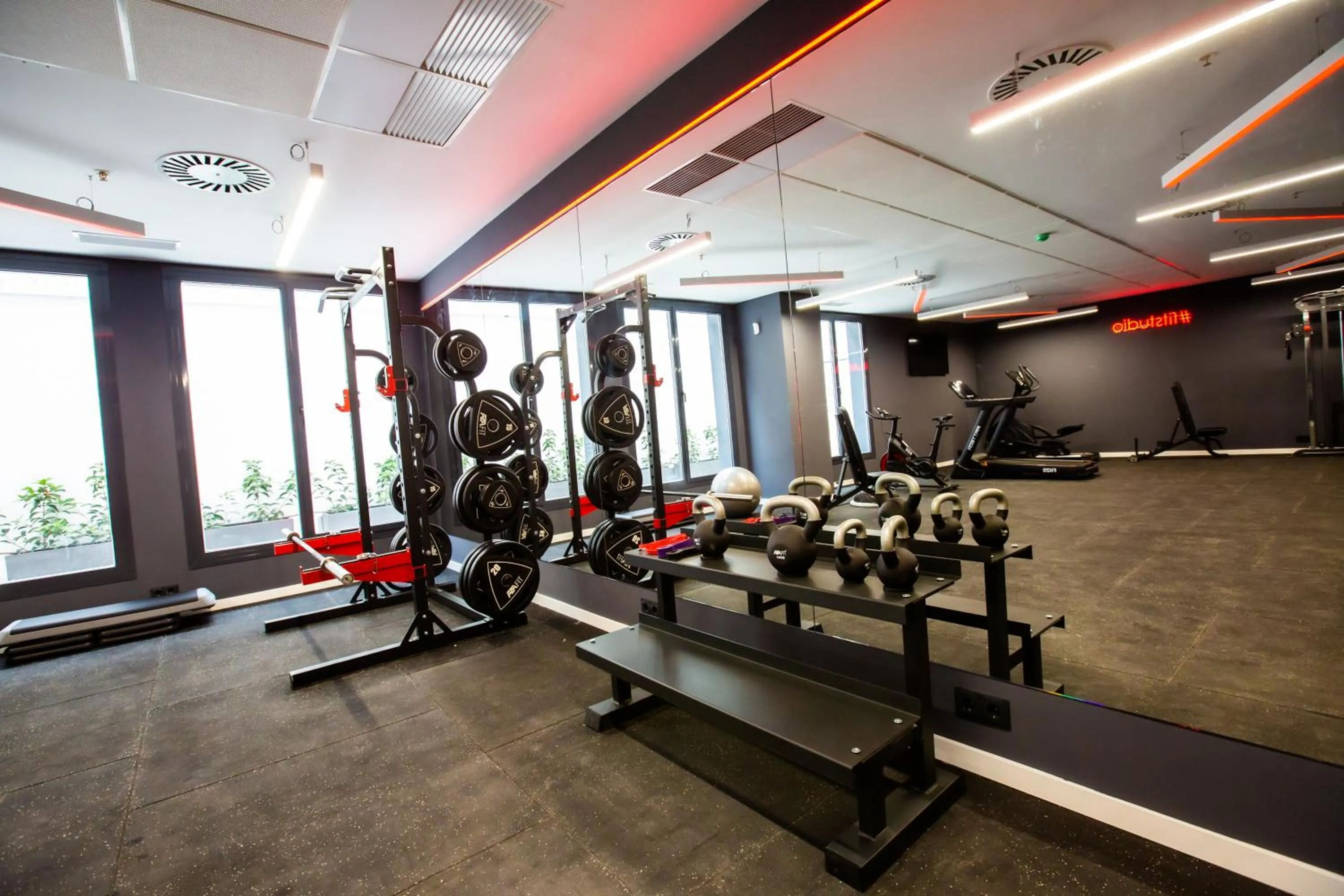 Fitness centre/facilities in Micampus Burjassot Parque Student Residence