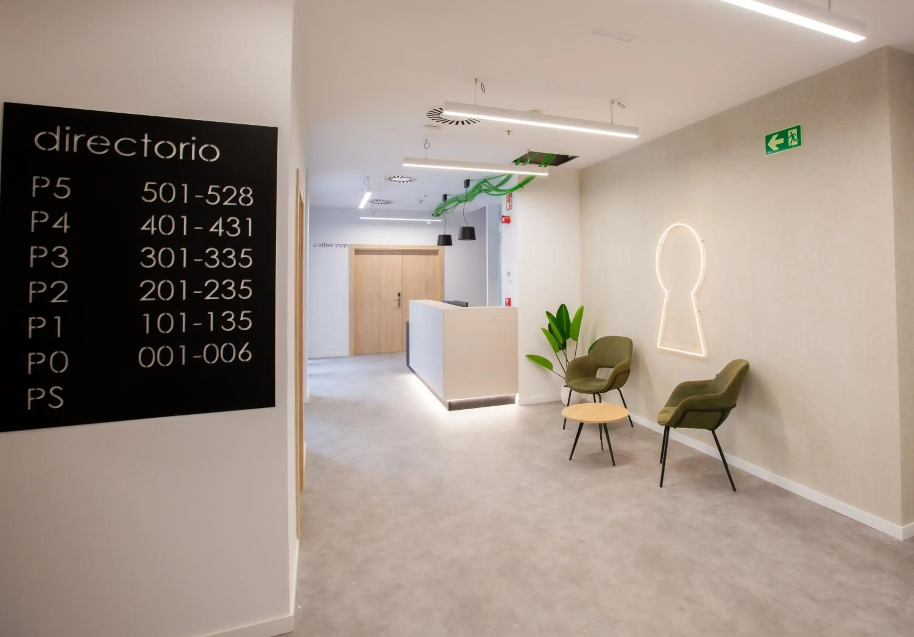 Lobby or reception in Micampus Burjassot Parque Student Residence