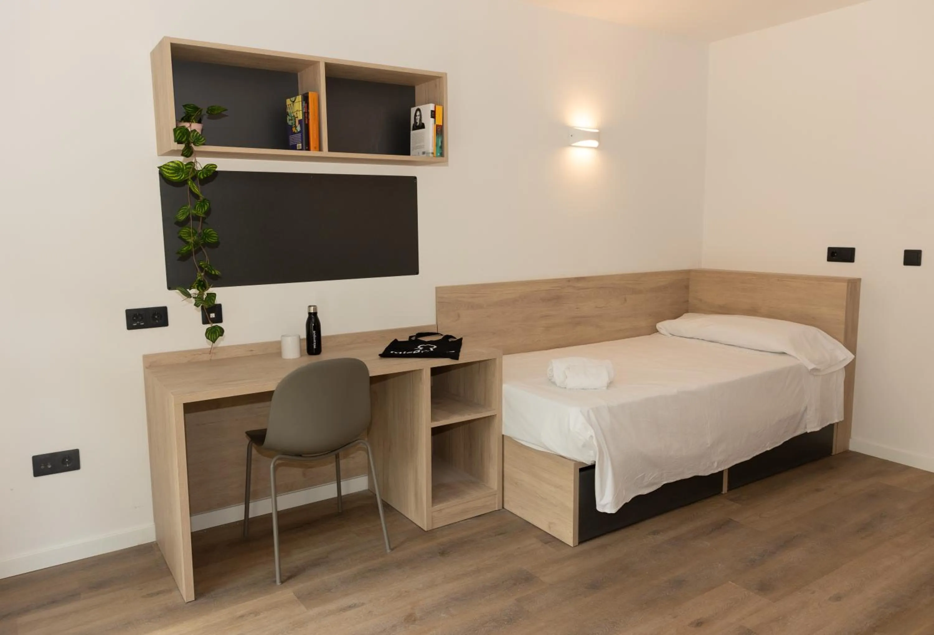 Bedroom, Bed in Micampus Burjassot Parque Student Residence