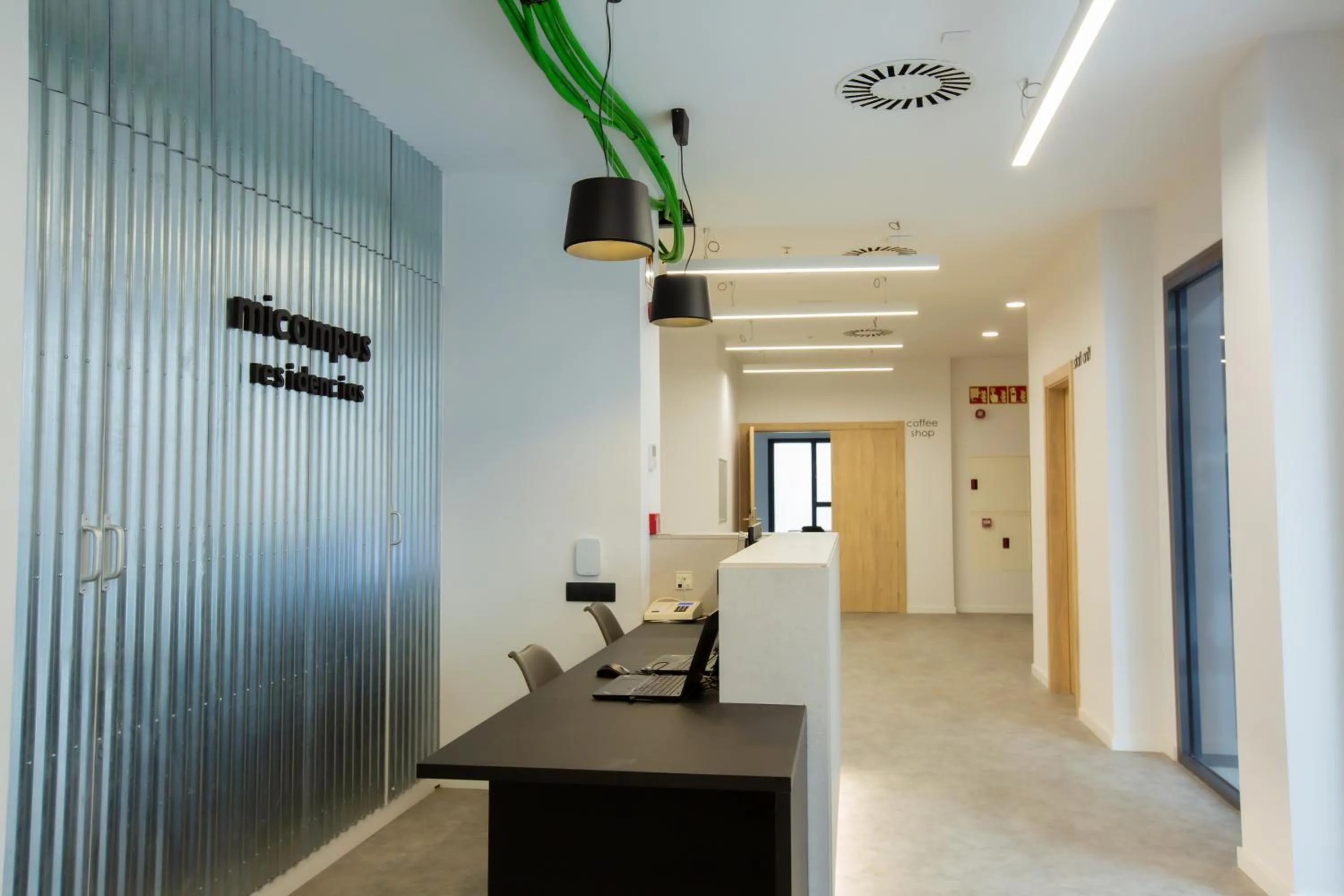 Lobby or reception in Micampus Burjassot Parque Student Residence