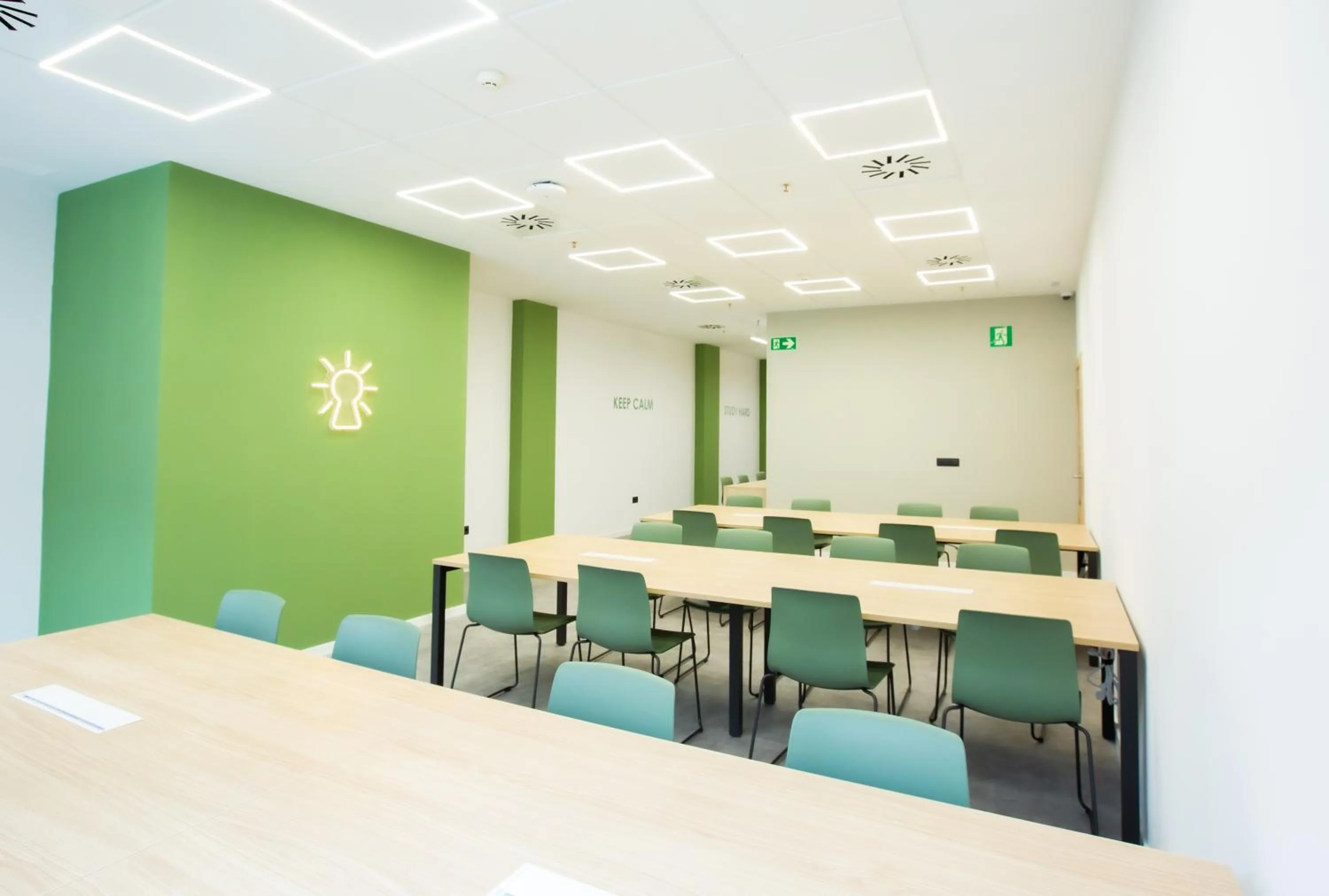 Library in Micampus Burjassot Parque Student Residence