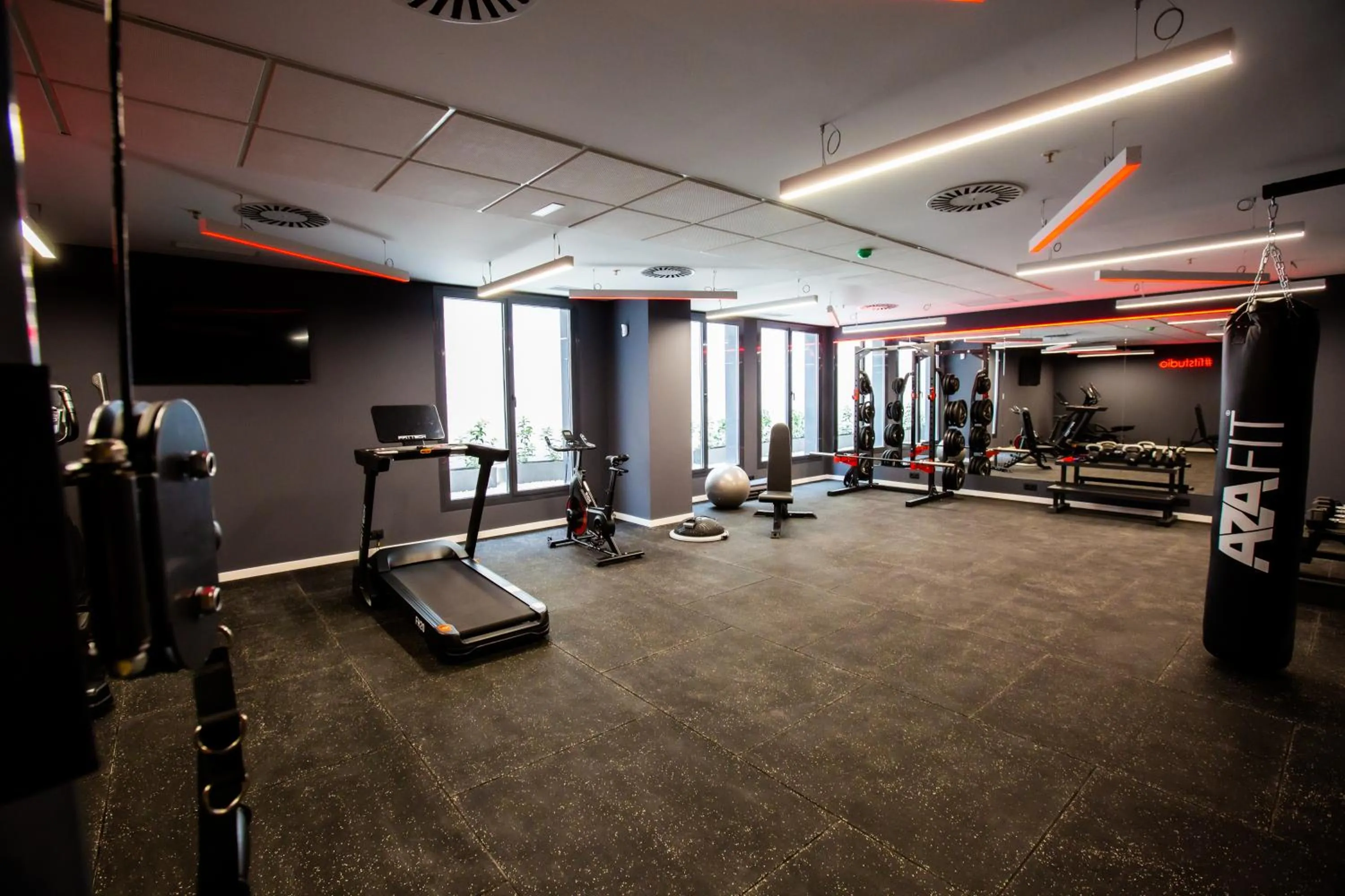 Fitness centre/facilities in Micampus Burjassot Parque Student Residence