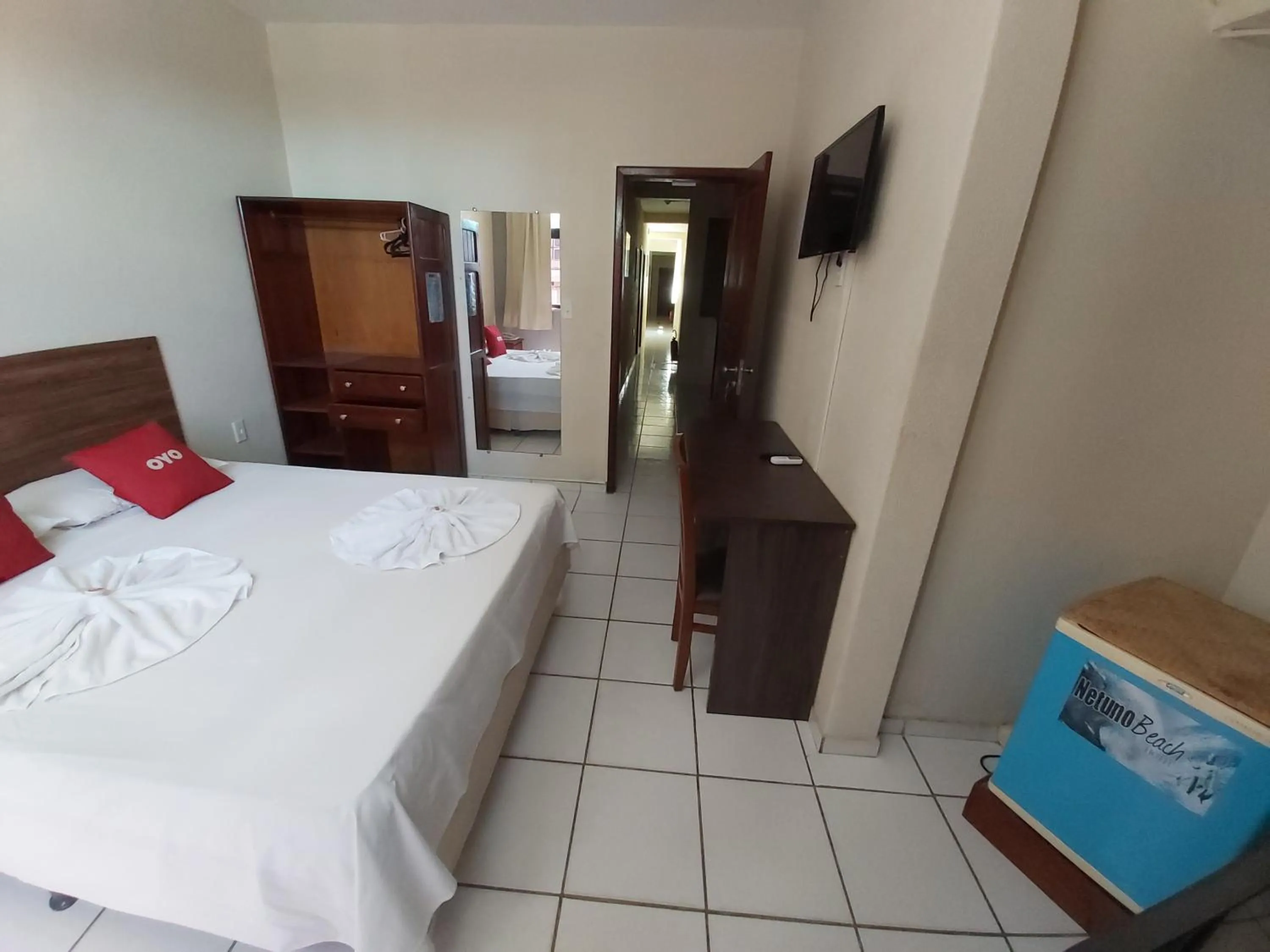 Bed in Netuno Beach Hotel