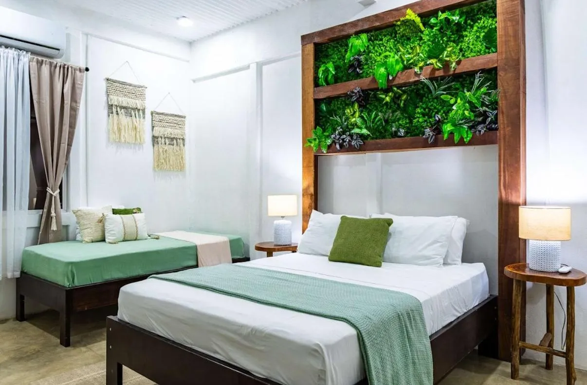 Bed in El Deseo Serendipity Tortuguero