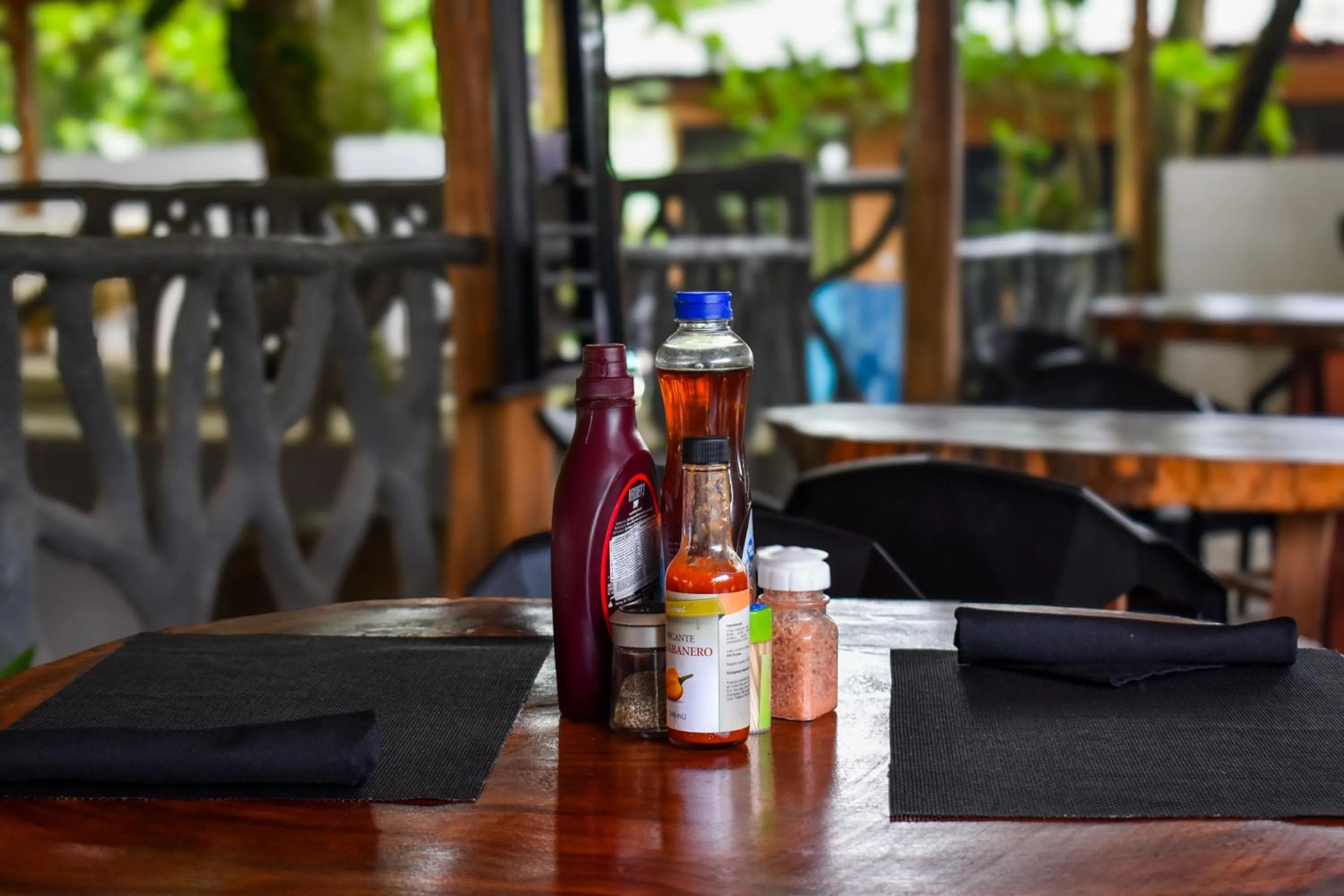 Food and drinks in El Deseo Serendipity Tortuguero