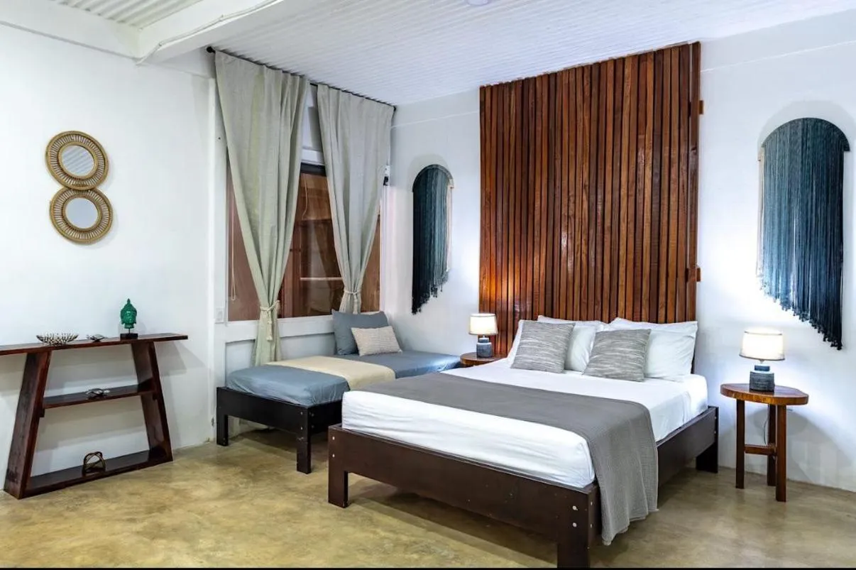 Bed in El Deseo Serendipity Tortuguero