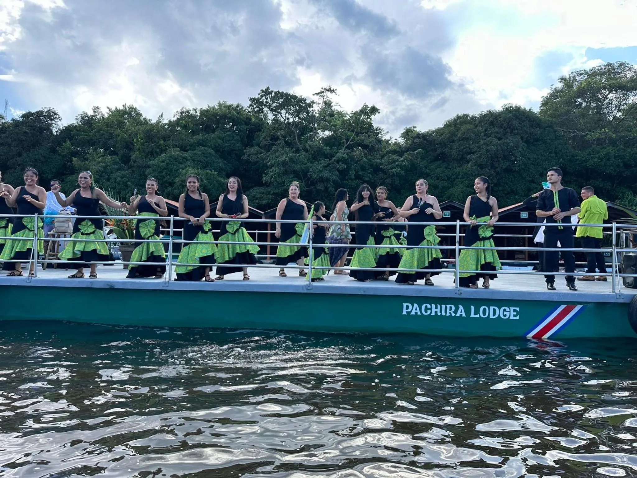 People in El Deseo Serendipity Tortuguero