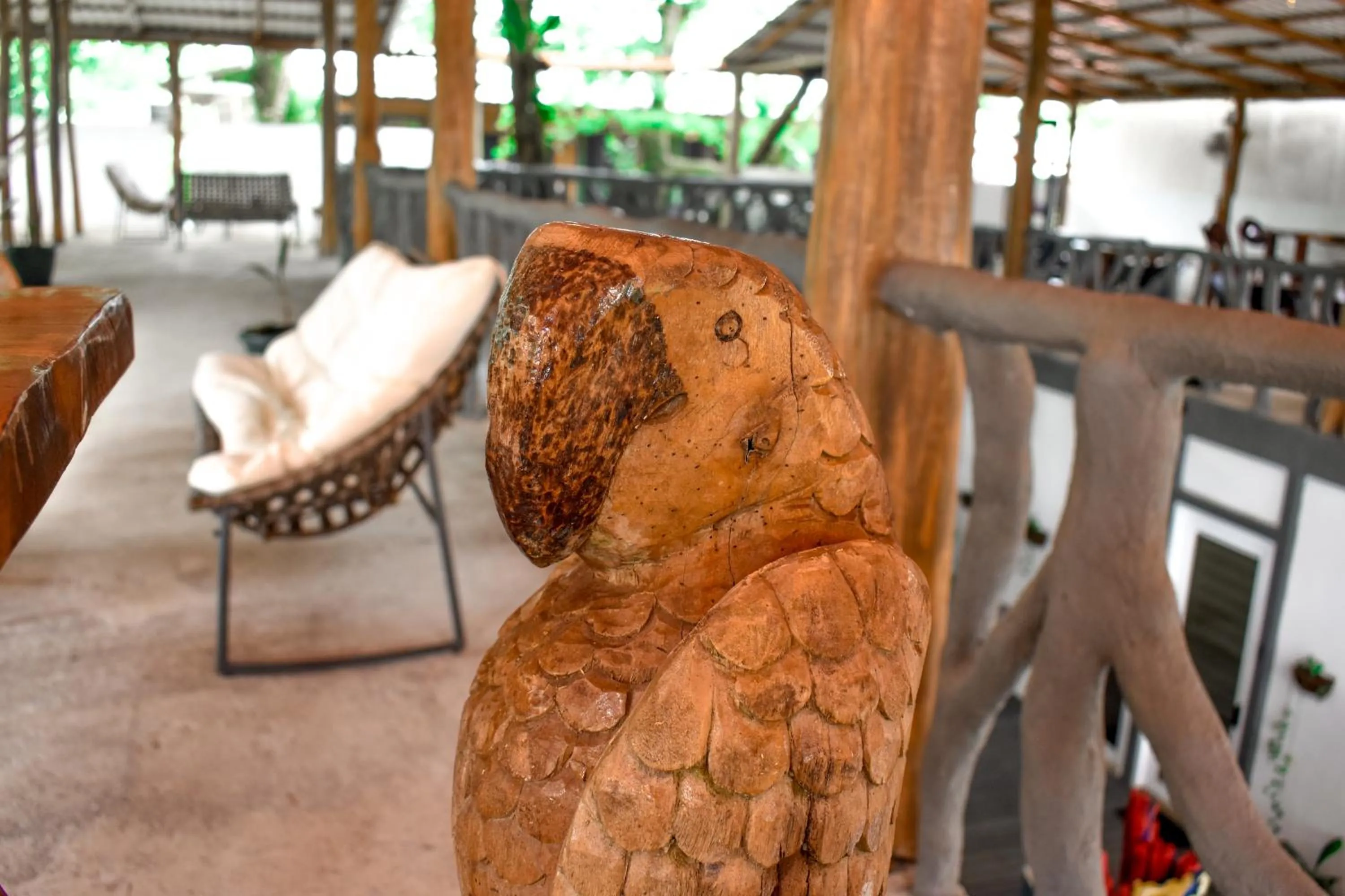 Seating area in El Deseo Serendipity Tortuguero