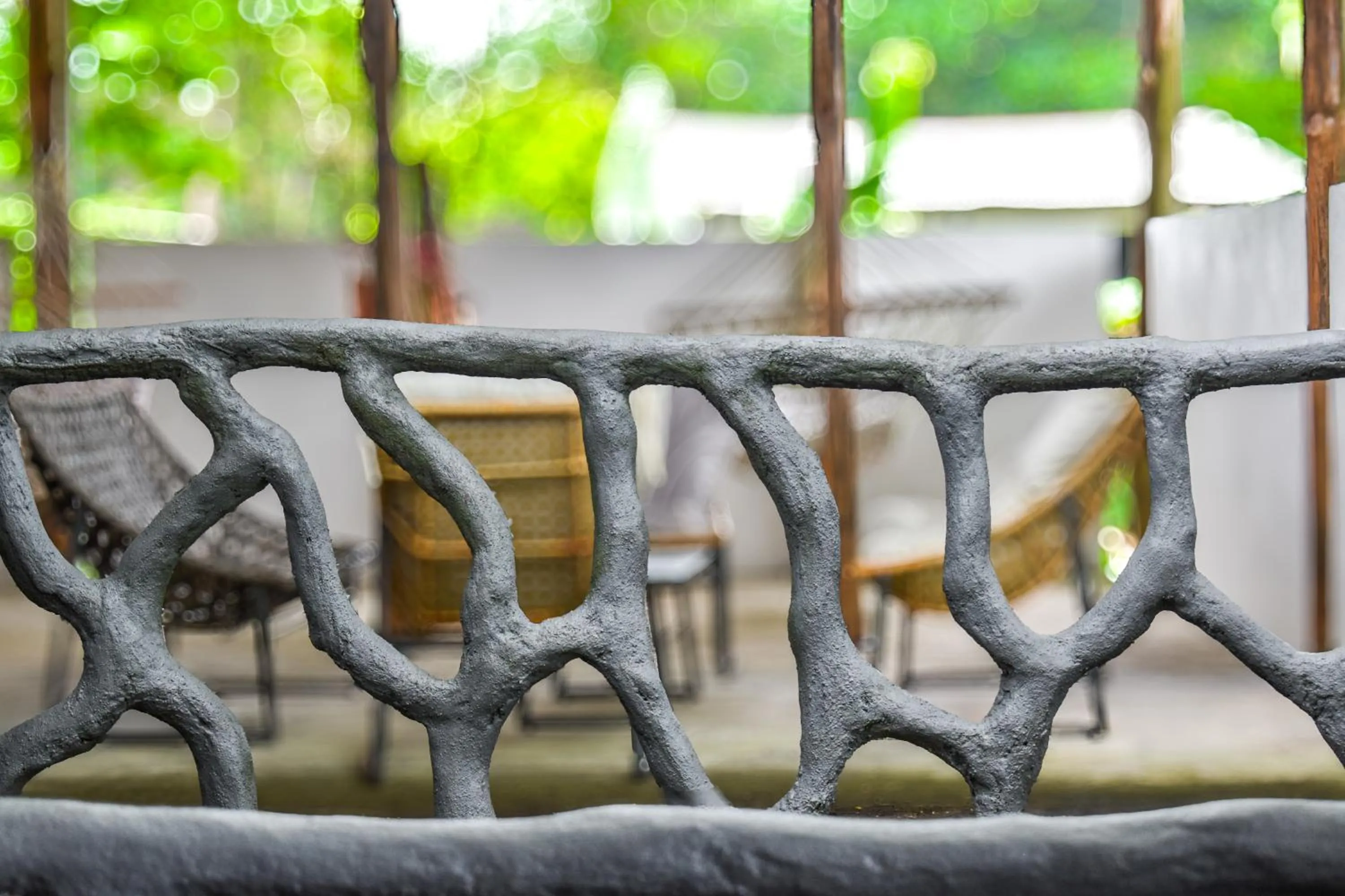 Patio in El Deseo Serendipity Tortuguero