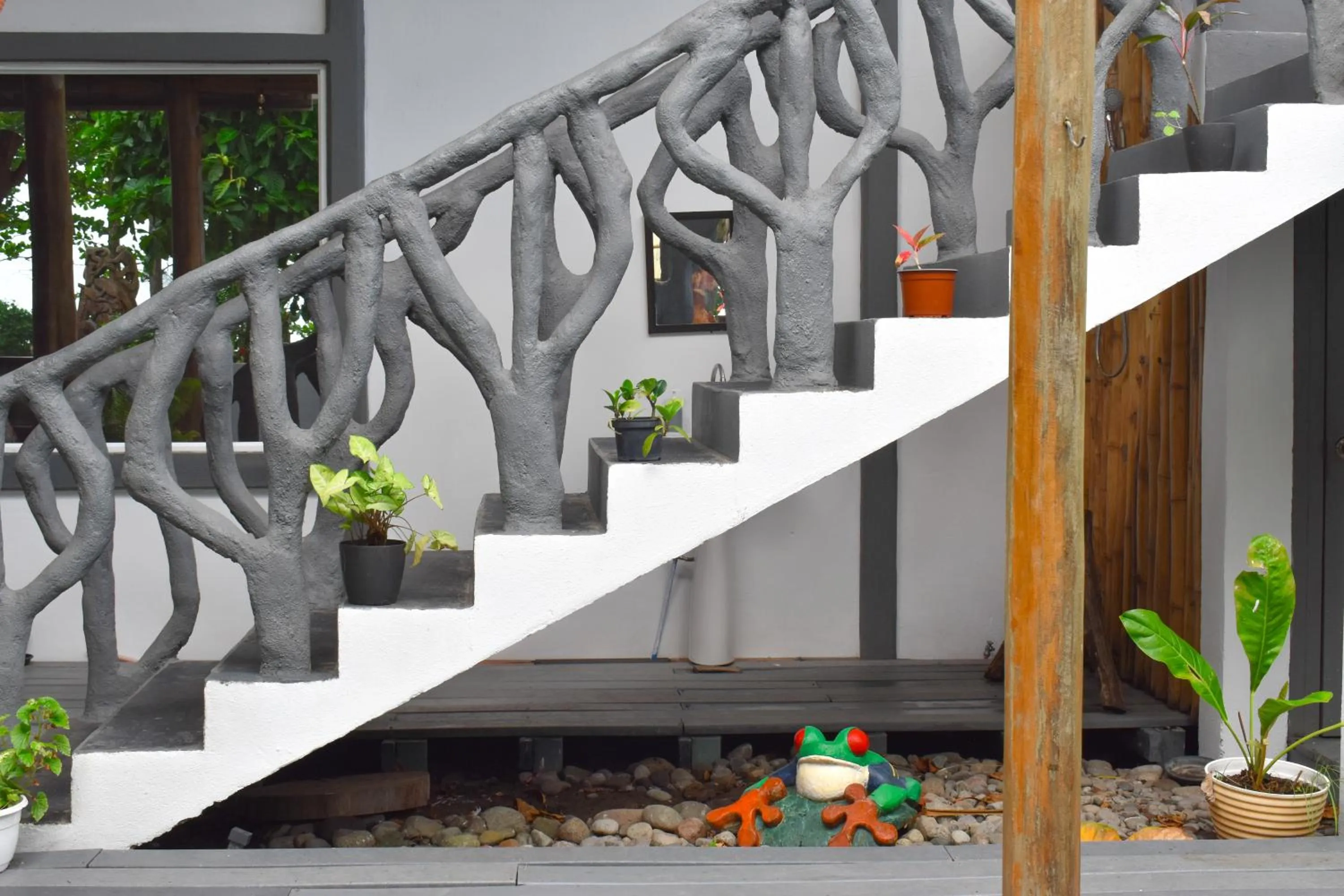 Garden in El Deseo Serendipity Tortuguero