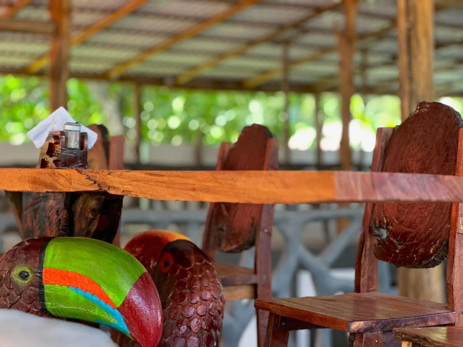 Seating area in El Deseo Serendipity Tortuguero