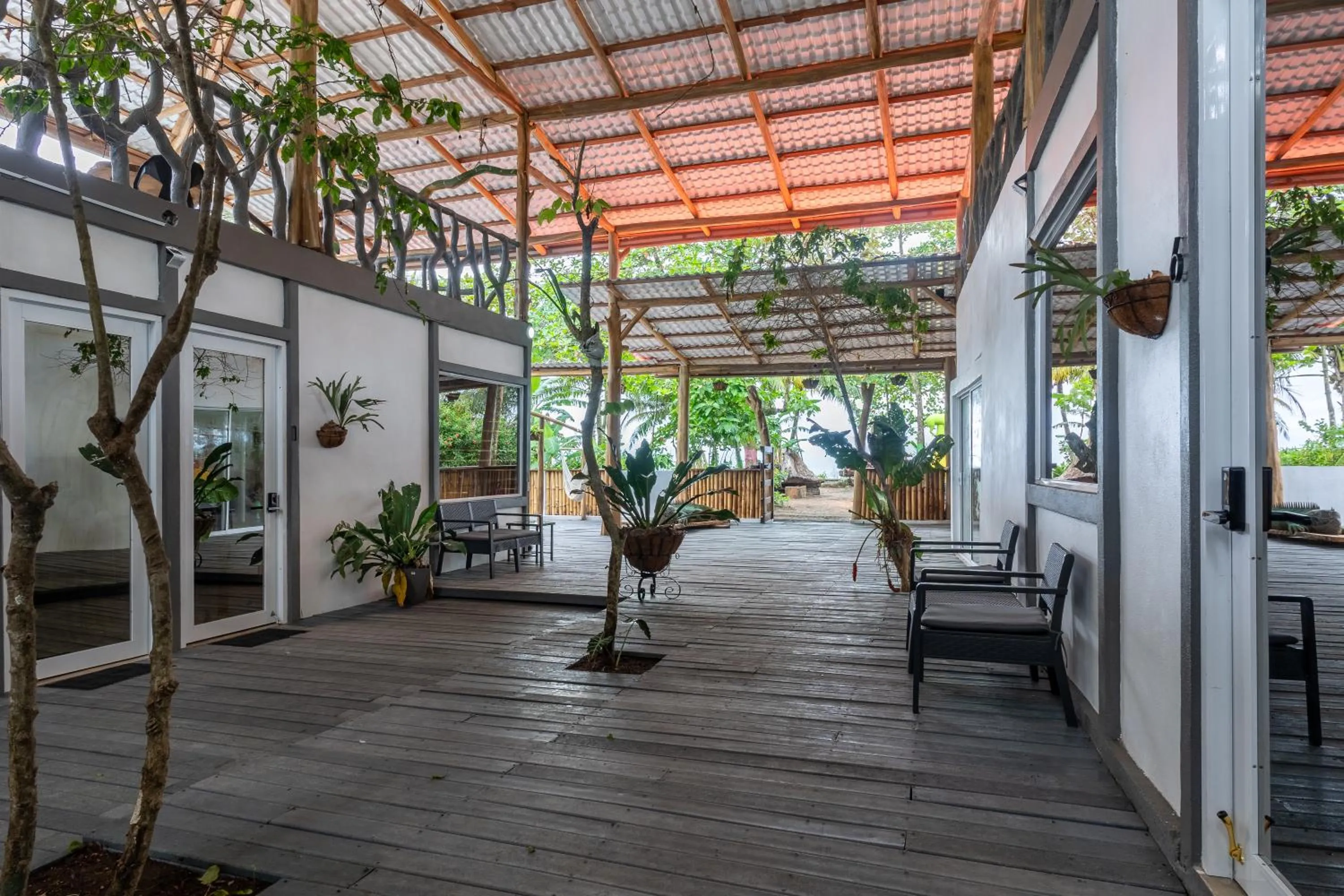 Patio in El Deseo Serendipity Tortuguero