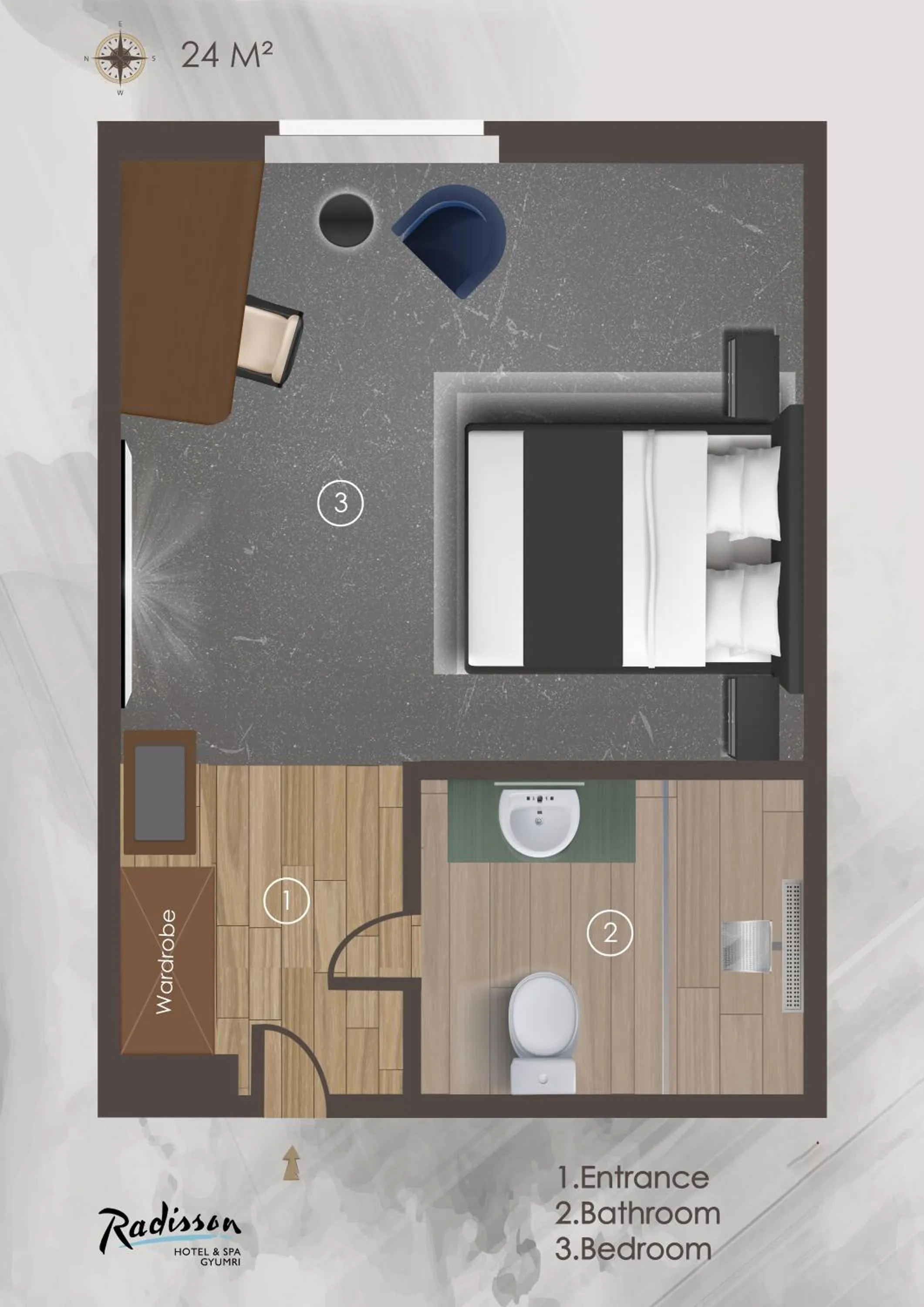 Floor plan in Shiraz Plaza Hotel & Spa