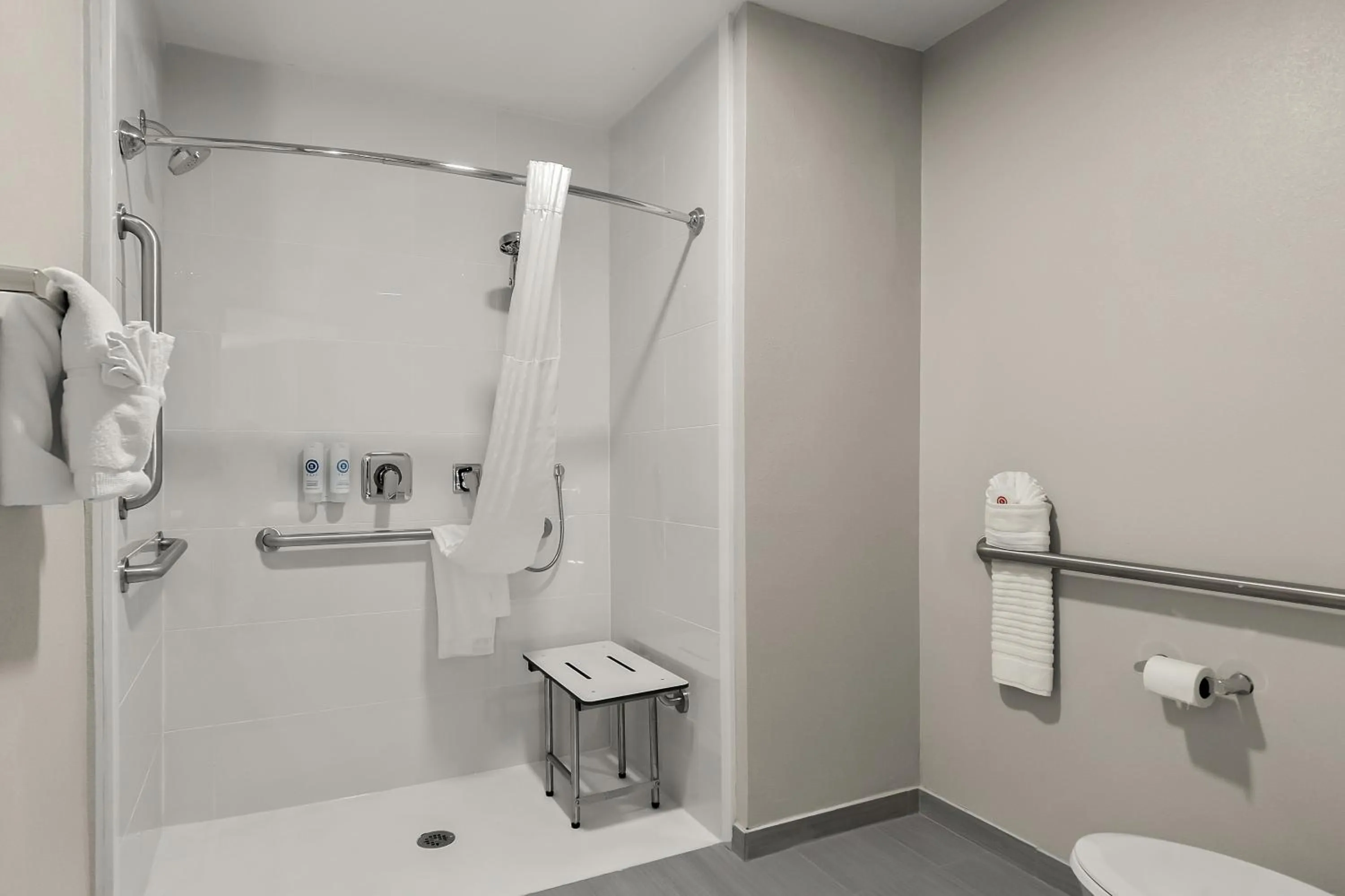 Shower in Comfort Inn Conroe