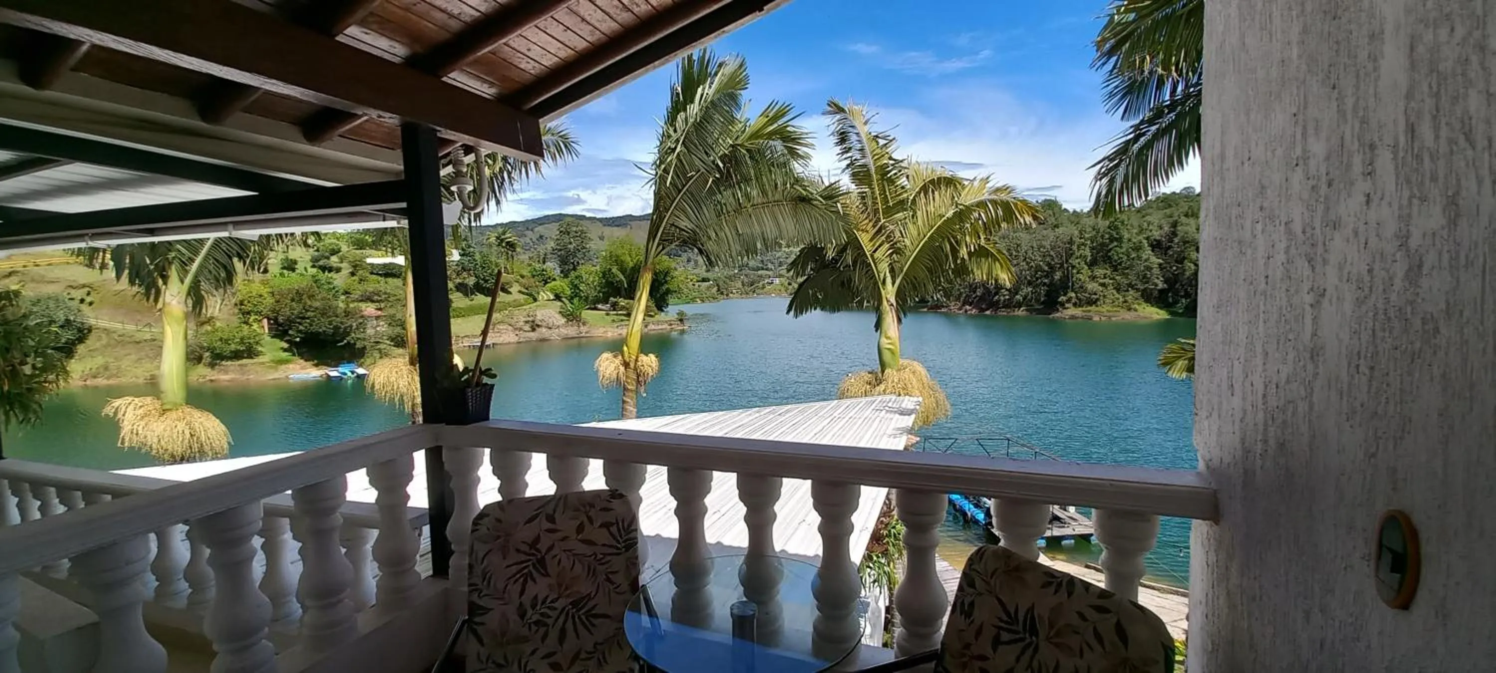 Balcony/Terrace in Hotel Casa Linda Guatape