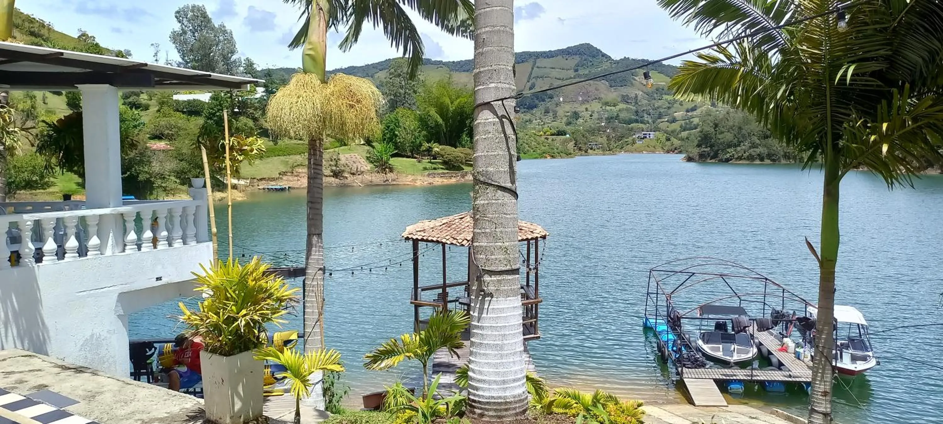 Lake view in Hotel Casa Linda Guatape