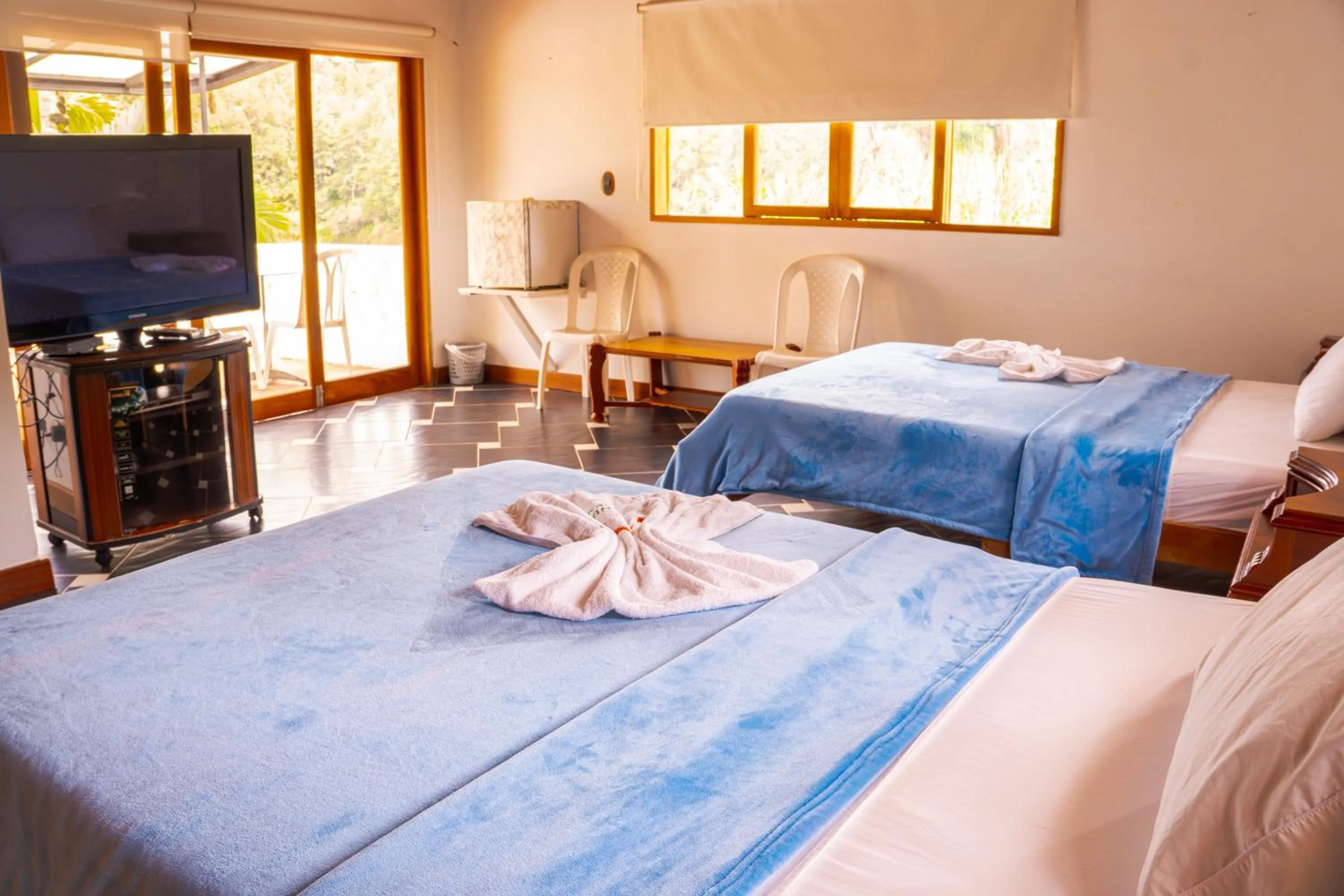 Bed in Hotel Casa Linda Guatape