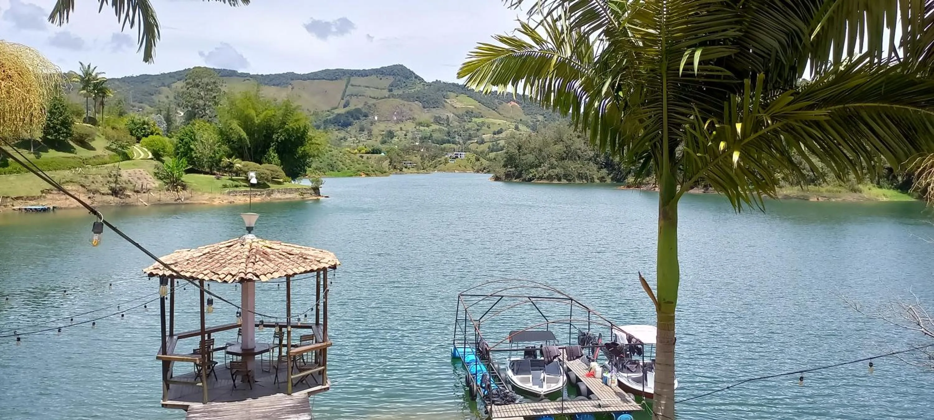 Lake view in Hotel Casa Linda Guatape
